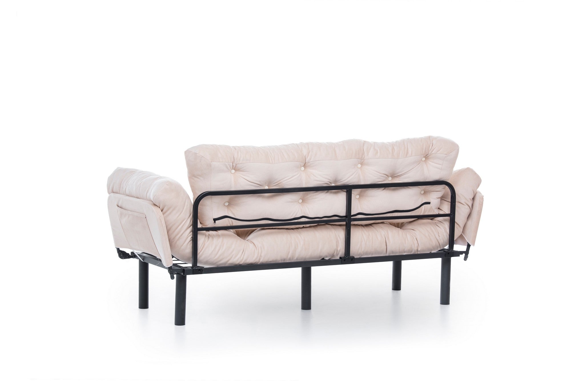 Nitta Triple - Cream in Sahne präsentiert im Onlineshop von KAQTU Design AG. Bettsofa ist von Atelier Del Sofa