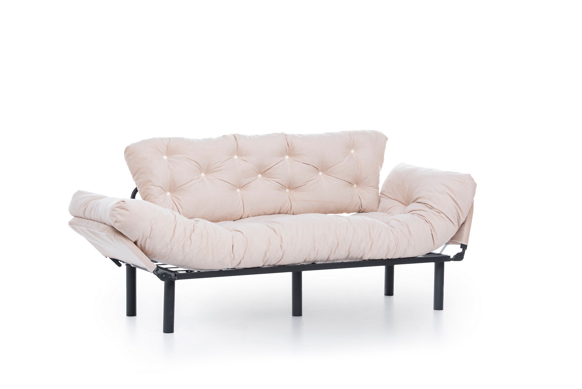 Nitta Triple - Cream in Sahne präsentiert im Onlineshop von KAQTU Design AG. Bettsofa ist von Atelier Del Sofa