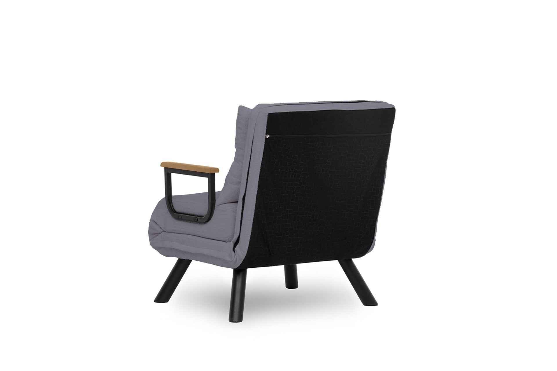 Sando Single - Grey in Grau präsentiert im Onlineshop von KAQTU Design AG. Bettsofa ist von Atelier Del Sofa