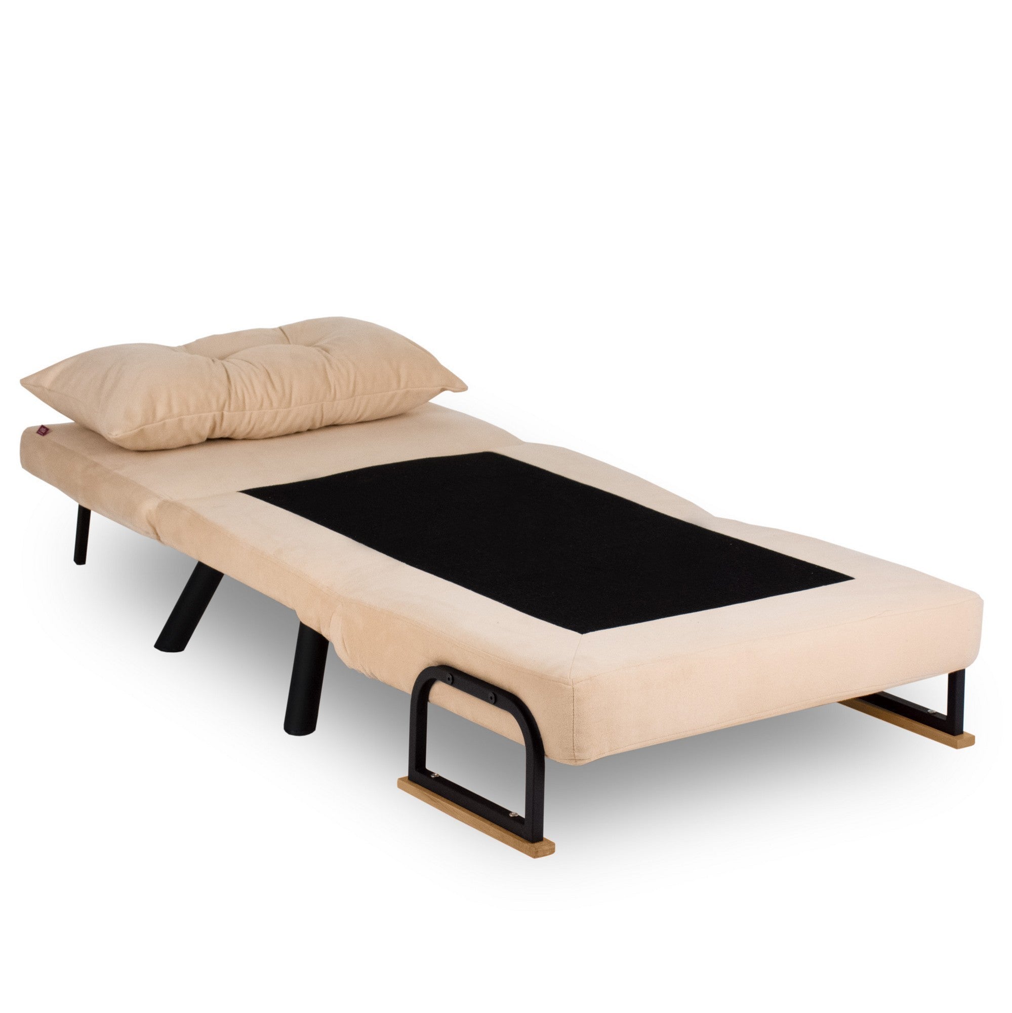 Sando Single - Cream in Sahne präsentiert im Onlineshop von KAQTU Design AG. Bettsofa ist von Atelier Del Sofa