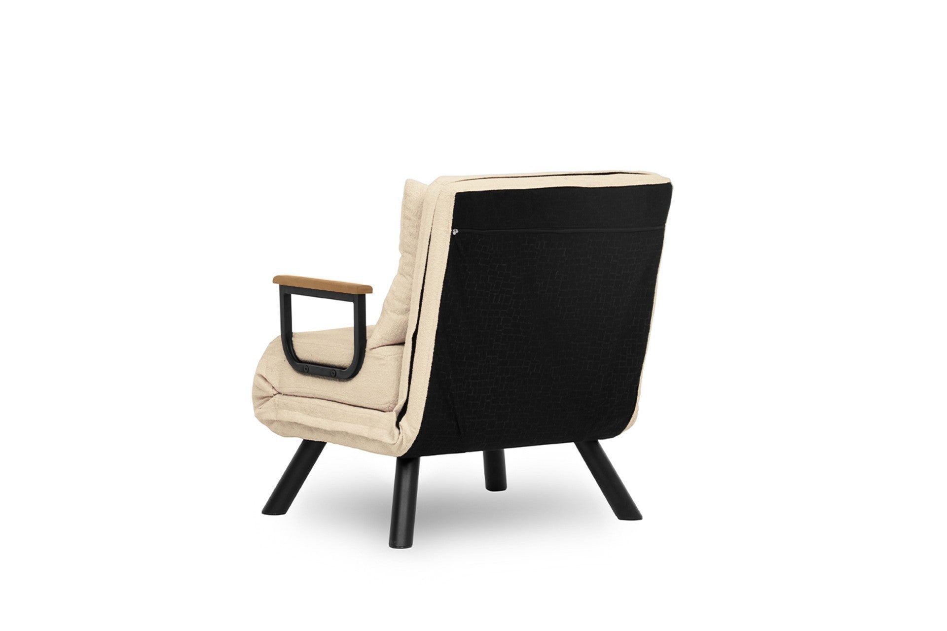 Sando Single - Cream in Sahne präsentiert im Onlineshop von KAQTU Design AG. Bettsofa ist von Atelier Del Sofa