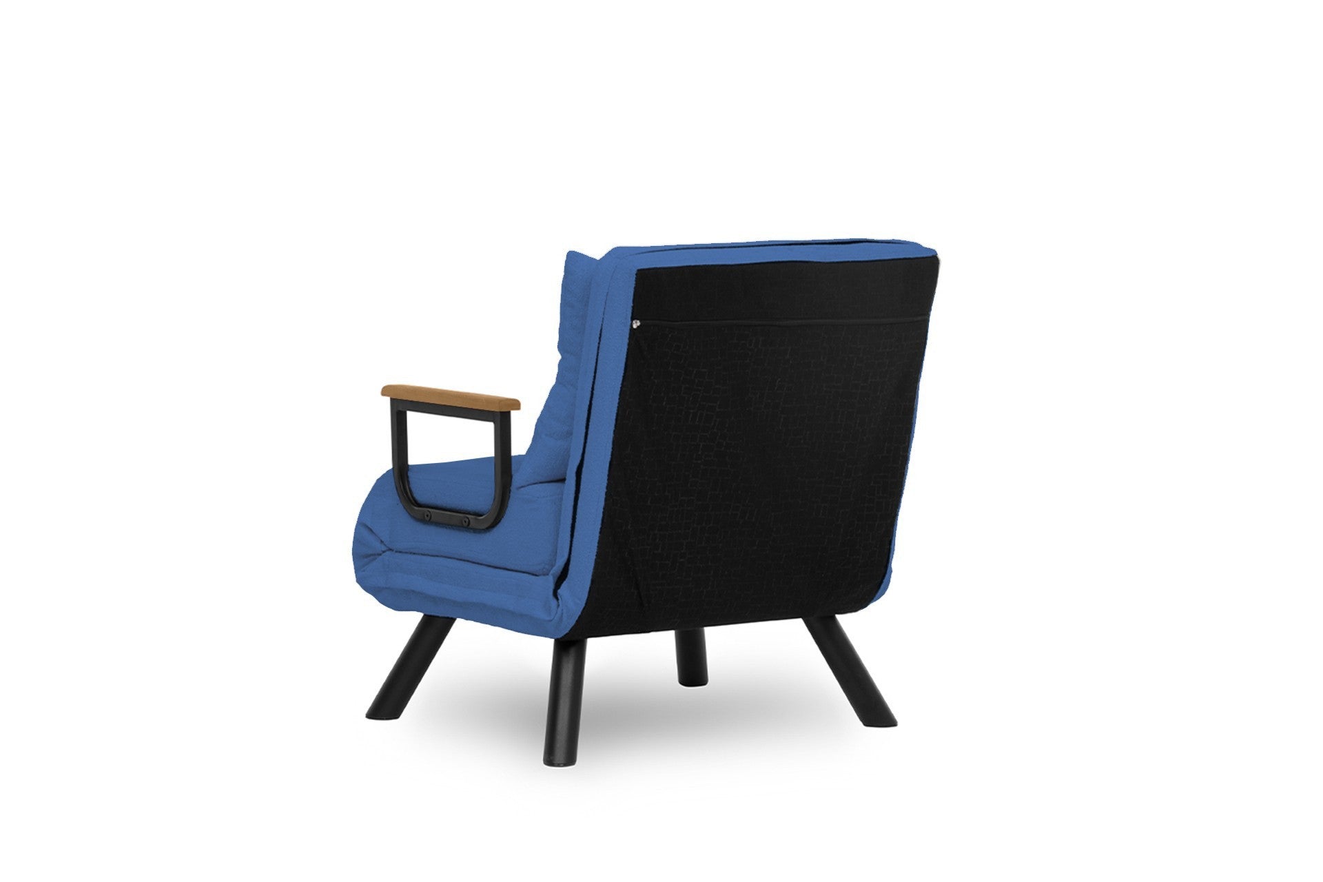 Sando Single - Blue in Blau präsentiert im Onlineshop von KAQTU Design AG. Bettsofa ist von Atelier Del Sofa
