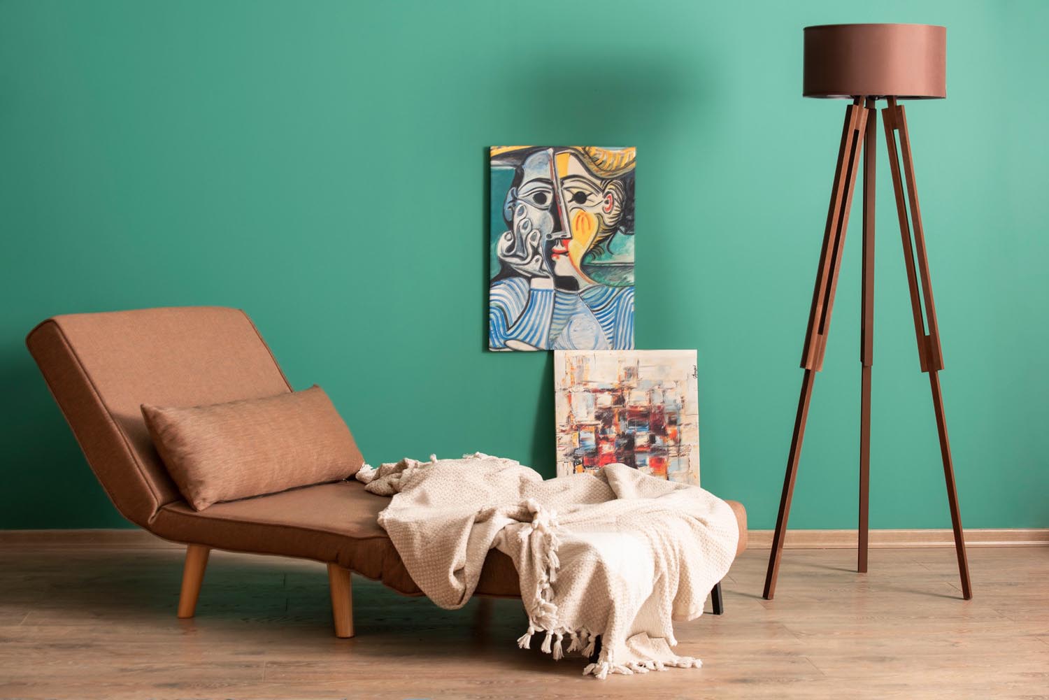Folde Single - Brown in Braun präsentiert im Onlineshop von KAQTU Design AG. Bettsofa ist von Atelier Del Sofa