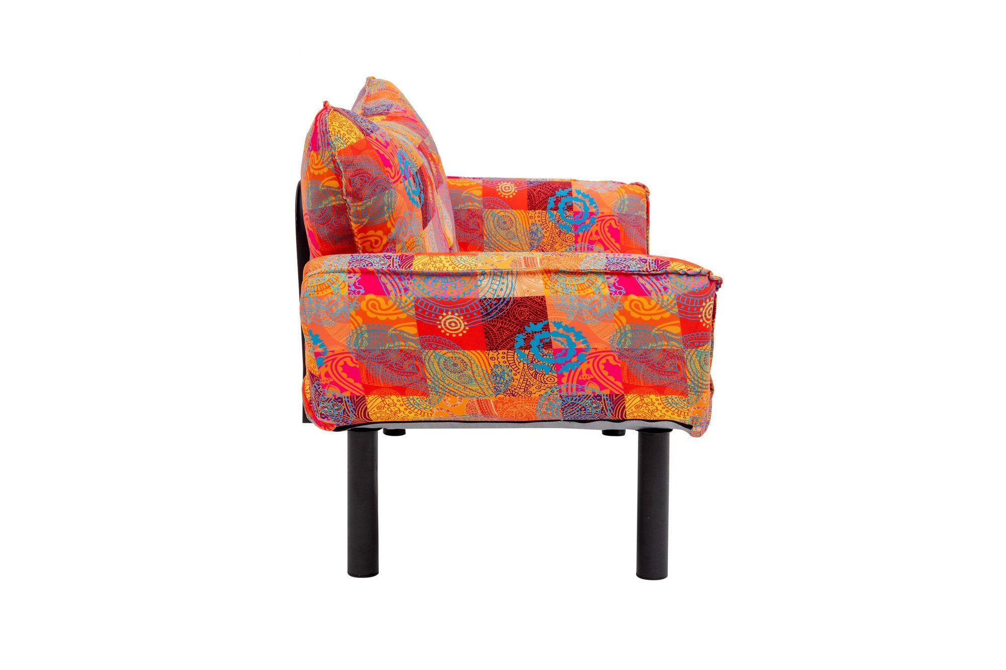 Chatto - Patchwork in Mehrfarbig präsentiert im Onlineshop von KAQTU Design AG. Bettsofa ist von Atelier Del Sofa