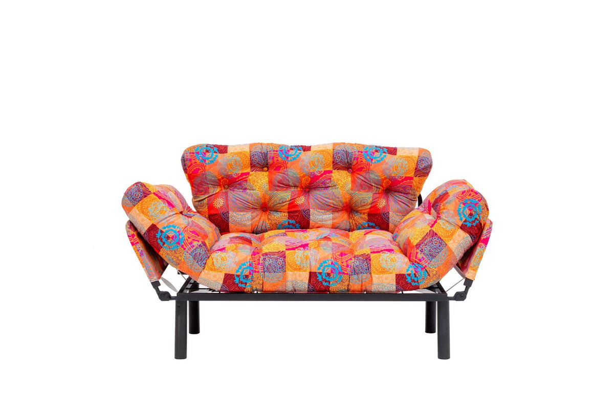 Nitta Bettsofa - Mehrfarbig in Mehrfarbig präsentiert im Onlineshop von KAQTU Design AG. Bettsofa ist von Atelier Del Sofa