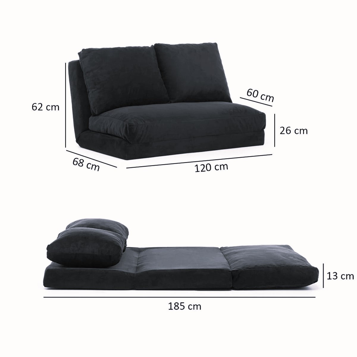 Taida - Patchwork in Mehrfarbig präsentiert im Onlineshop von KAQTU Design AG. Bettsofa ist von Atelier Del Sofa
