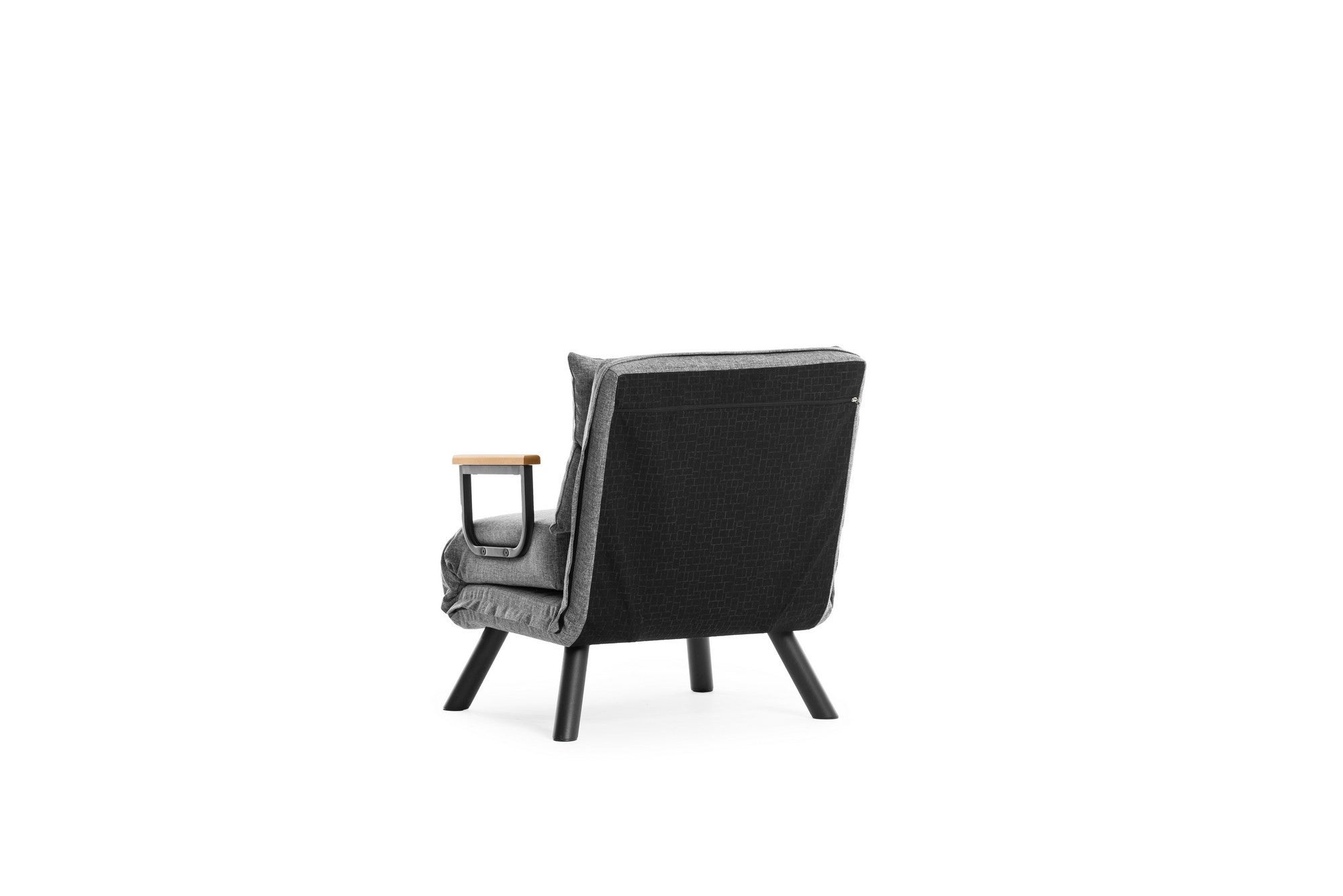Sando Single - Light Grey in Hellgrau präsentiert im Onlineshop von KAQTU Design AG. Bettsofa ist von Atelier Del Sofa