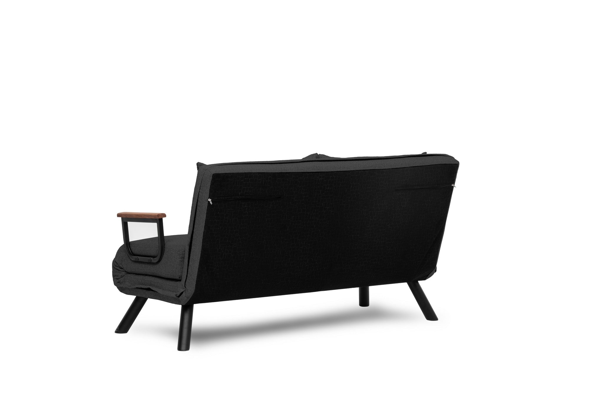 Sando 2-Seater - Dark Grey in Dunkelgrau präsentiert im Onlineshop von KAQTU Design AG. Bettsofa ist von Atelier Del Sofa