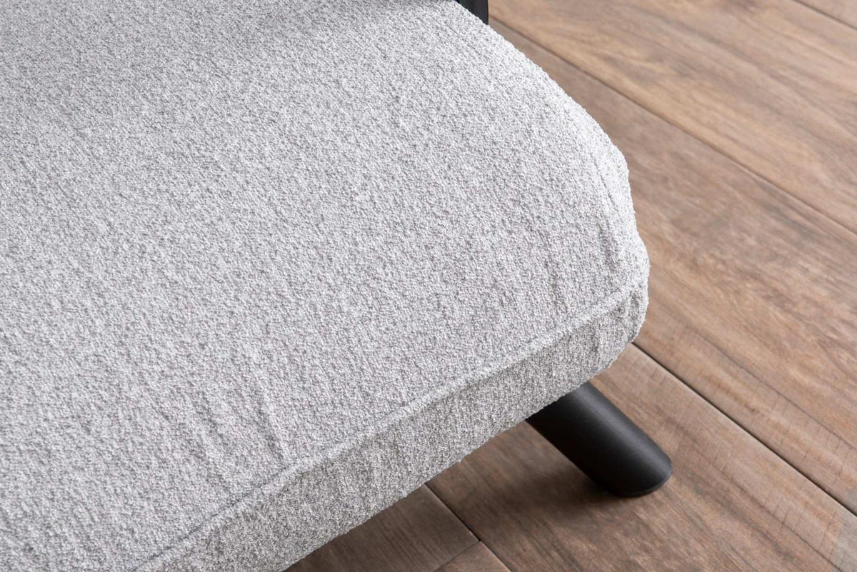 Sando Single Bettsofa - Grau in Grau präsentiert im Onlineshop von KAQTU Design AG. Bettsessel ist von Atelier Del Sofa