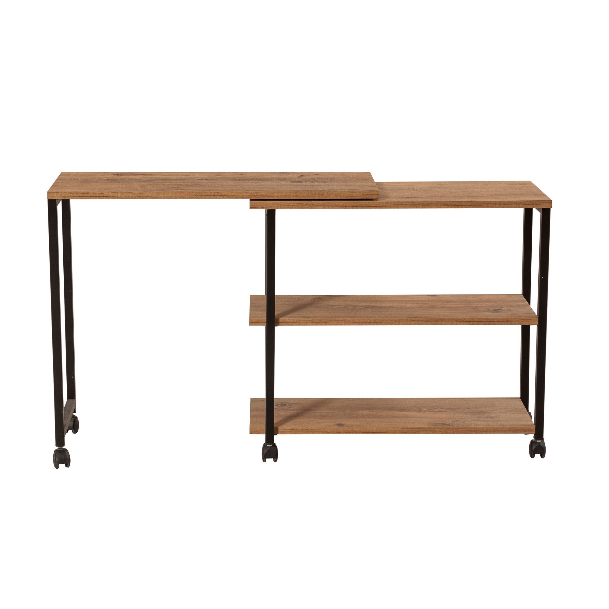Melin in Atlantische Kiefer Schwarz präsentiert im Onlineshop von KAQTU Design AG. Beistelltisch ist von Hanah Home