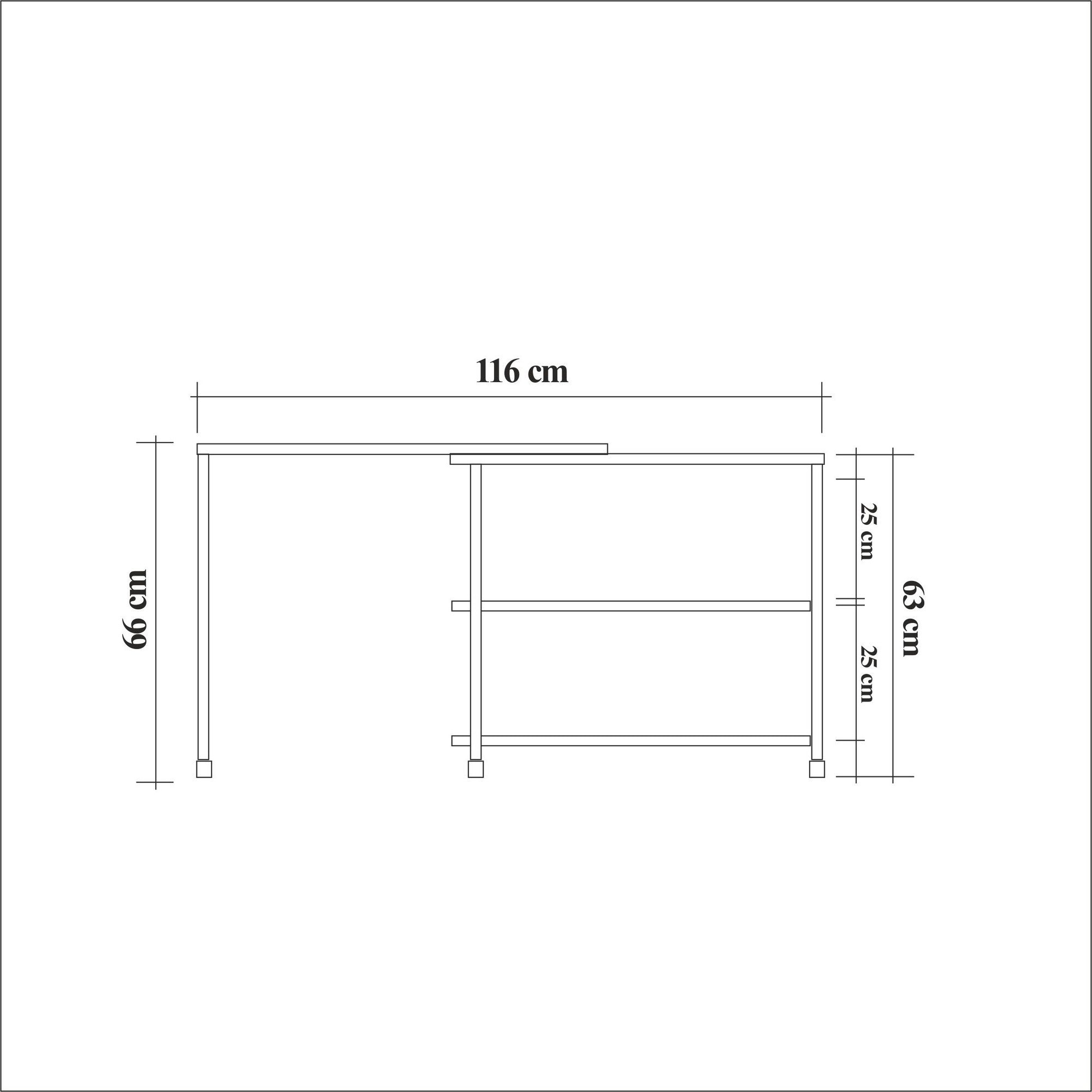 Melin in Atlantische Kiefer Schwarz präsentiert im Onlineshop von KAQTU Design AG. Beistelltisch ist von Hanah Home