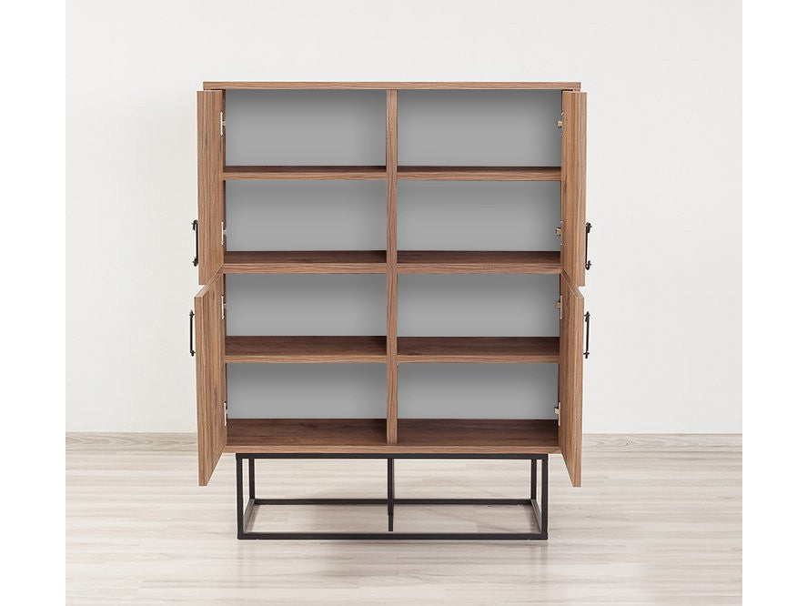 Quantum Solo in Atlantische Kiefer Schwarz präsentiert im Onlineshop von KAQTU Design AG. Cabinet ist von Hanah Home