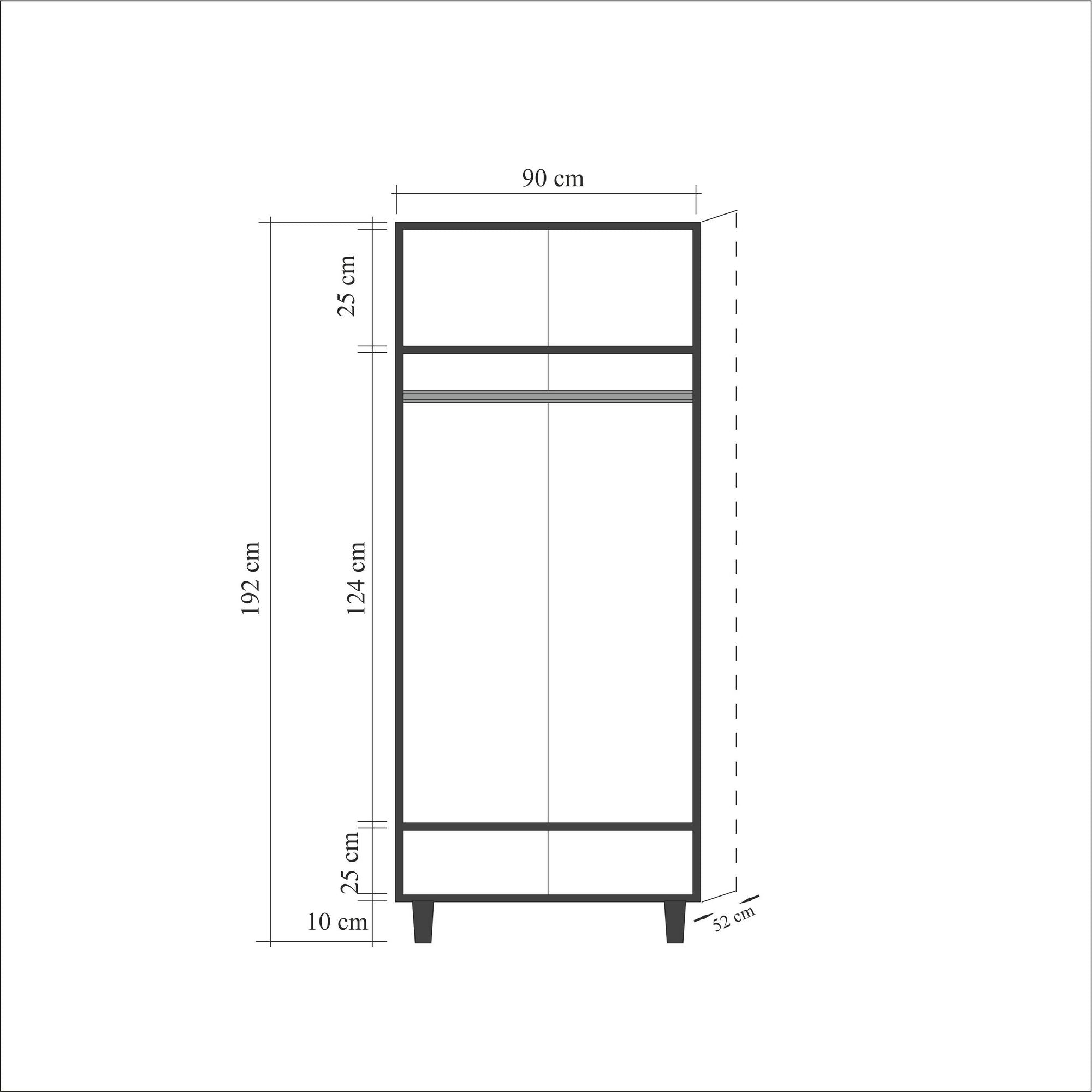 Verleihen Sie Ihrem Raum mit der Sonoma Eiche Garderobe von Hanah Home einen Hauch von Eleganz und praktischer Aufbewahrung. Ideal für jeden Wohnstil!