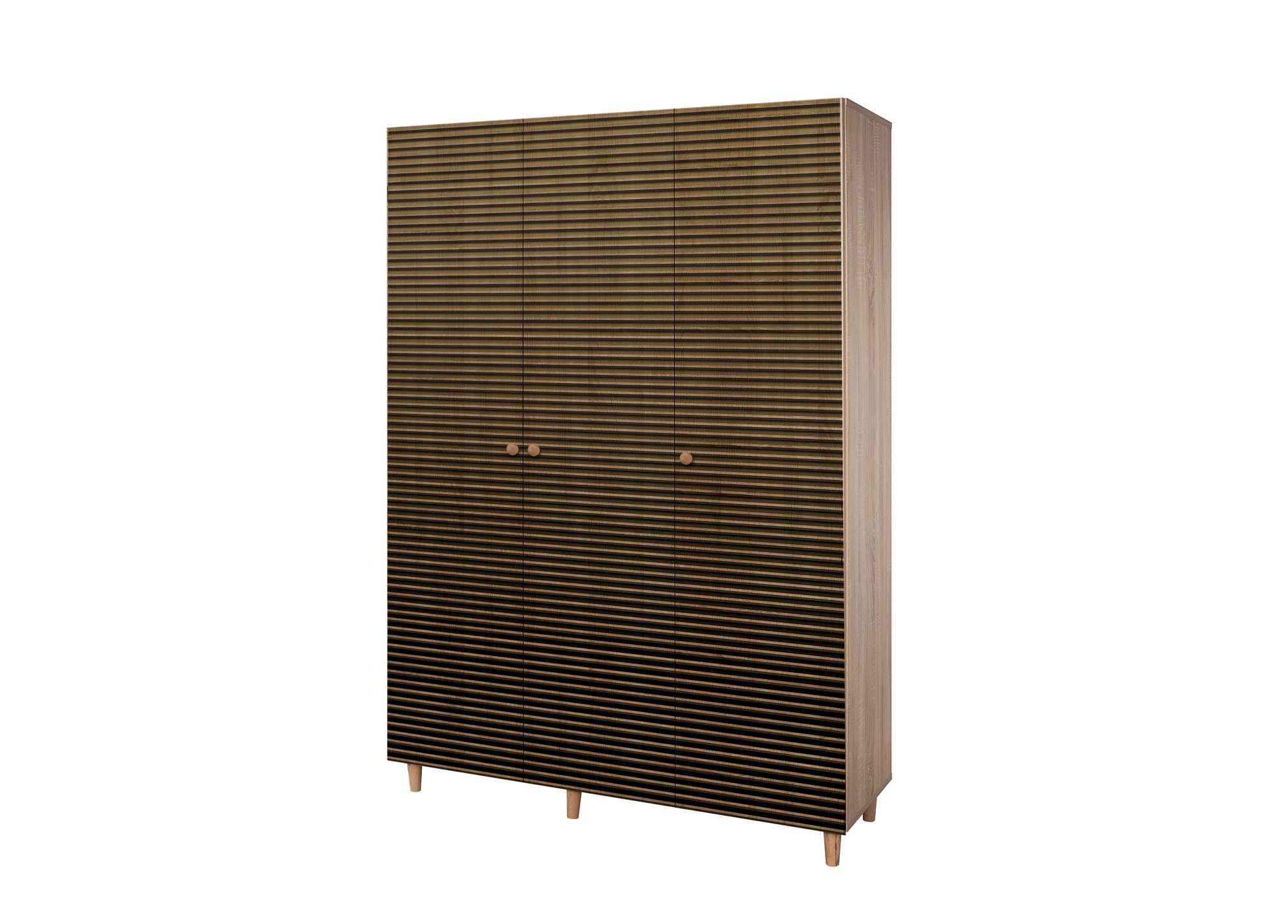 Mode-220 in Sonoma Eiche präsentiert im Onlineshop von KAQTU Design AG. Garderobe ist von Hanah Home