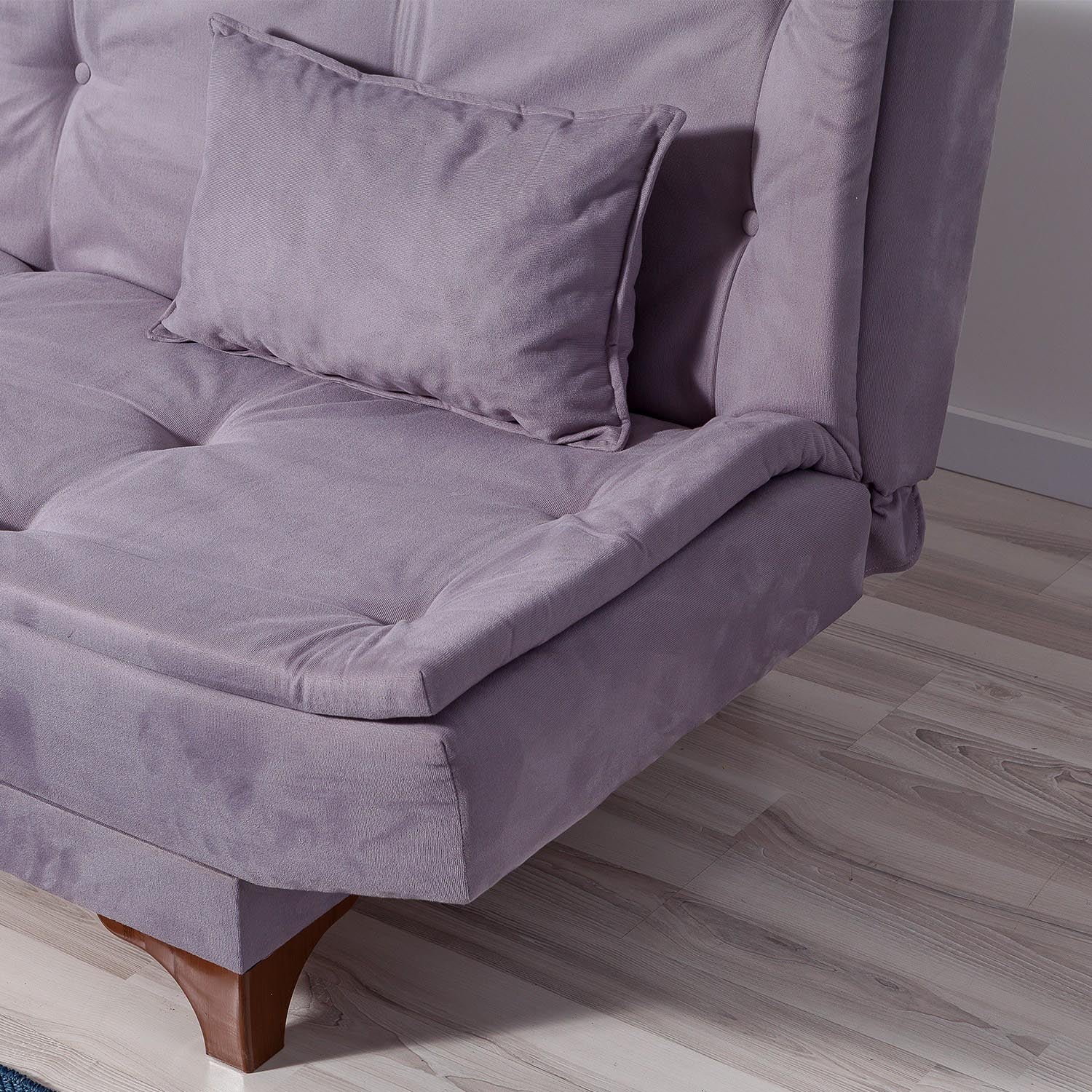 Kelebek - Grey in Grau präsentiert im Onlineshop von KAQTU Design AG. Bettsofa ist von Atelier Del Sofa