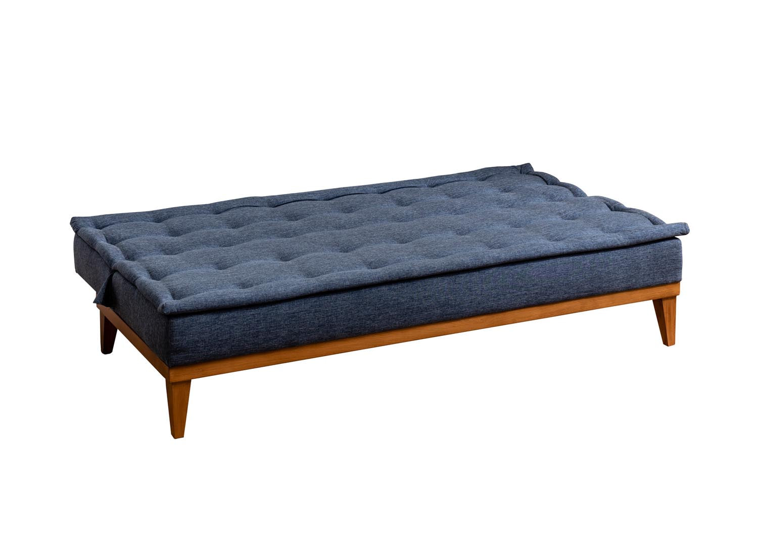 Fuoco - Dark Blue in Dunkelblau präsentiert im Onlineshop von KAQTU Design AG. Bettsofa ist von Atelier Del Sofa