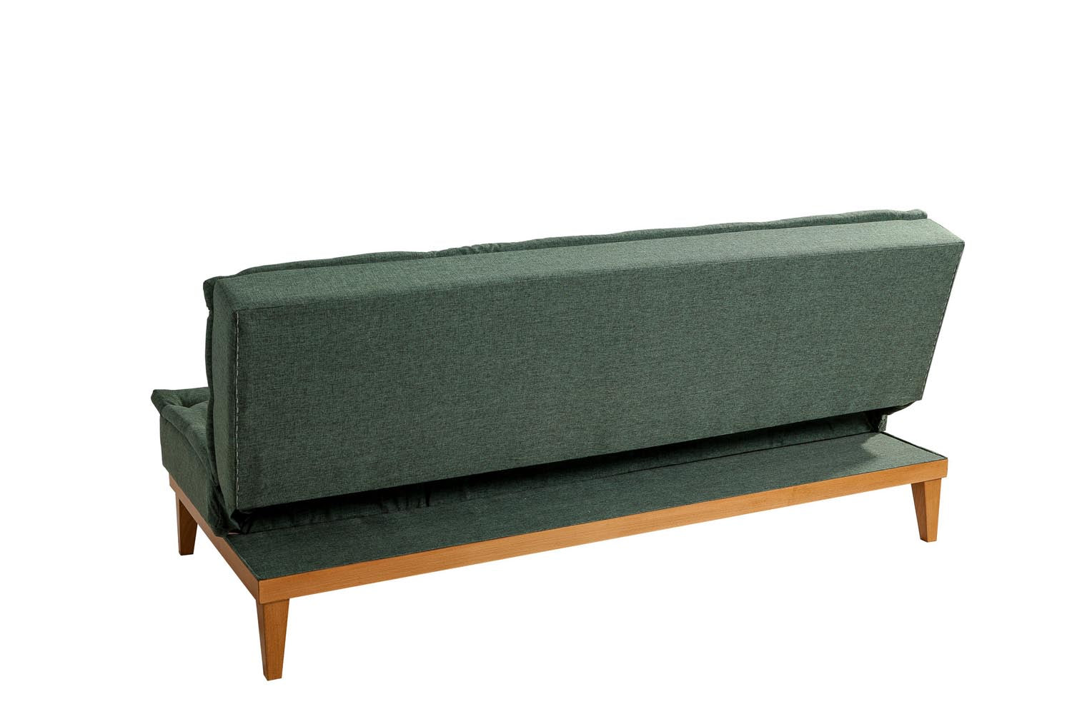 Fuoco - Green in Grün präsentiert im Onlineshop von KAQTU Design AG. Bettsofa ist von Atelier Del Sofa