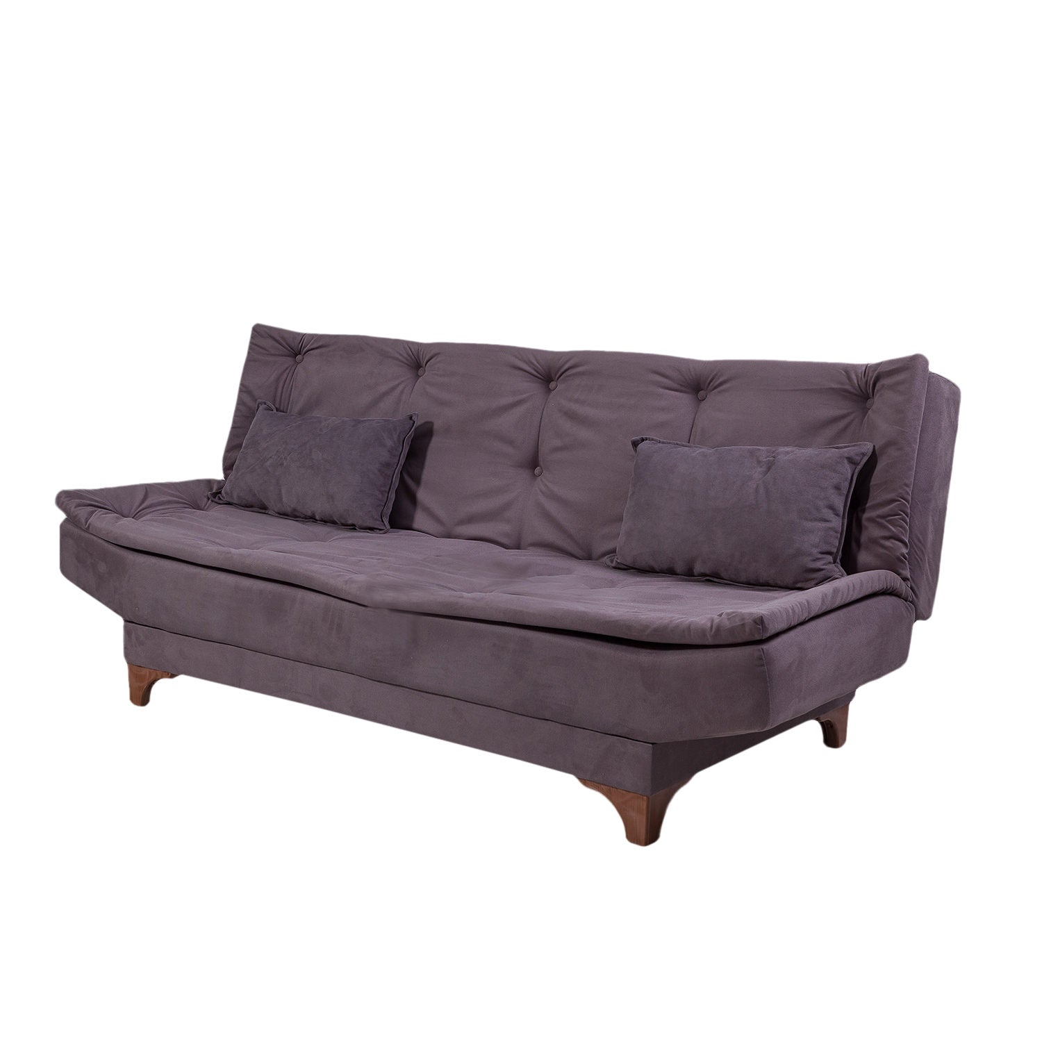 Kelebek - Anthracite in Anthrazit präsentiert im Onlineshop von KAQTU Design AG. Bettsofa ist von Atelier Del Sofa