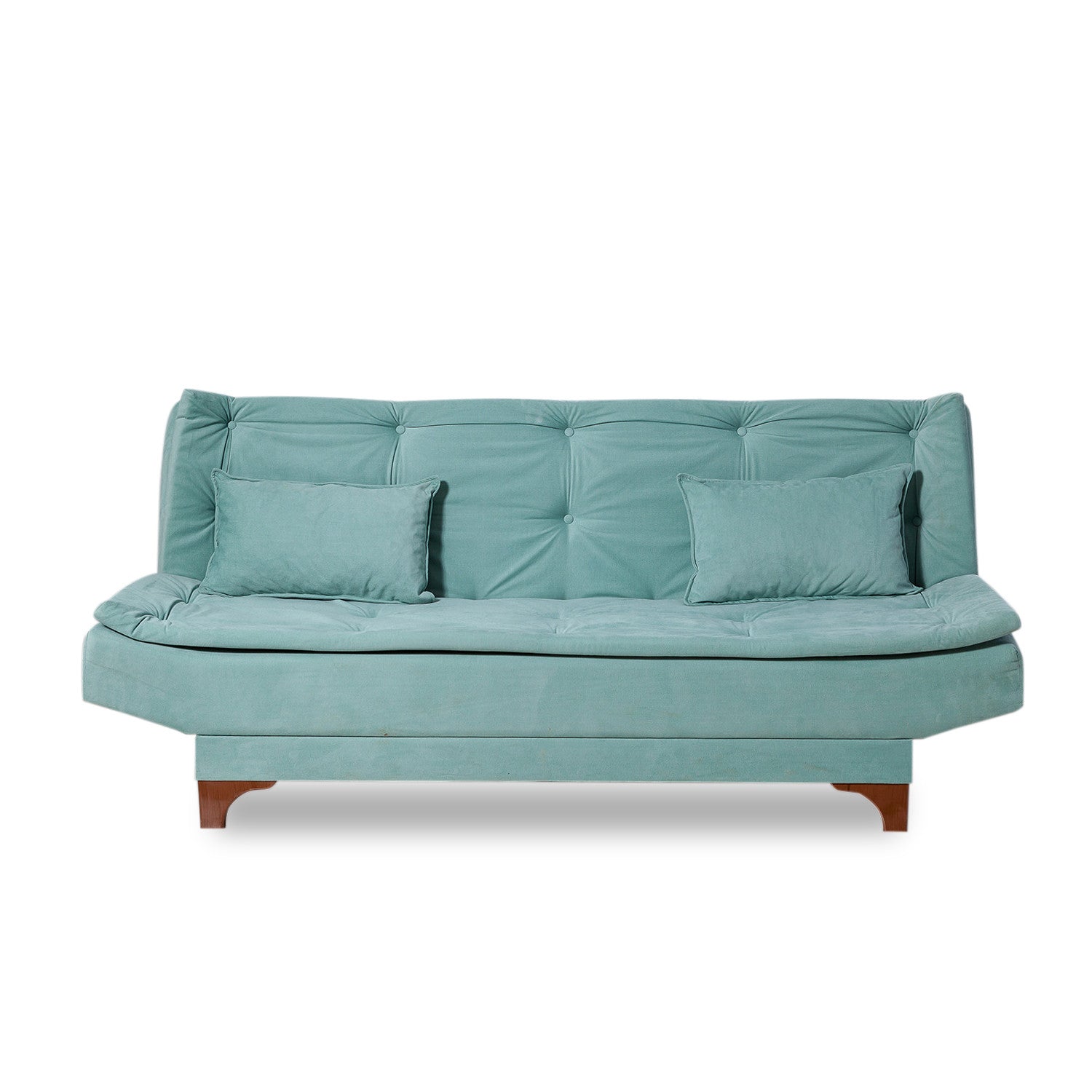 Kelebek - Sea Green in Meeresgrün präsentiert im Onlineshop von KAQTU Design AG. Bettsofa ist von Atelier Del Sofa