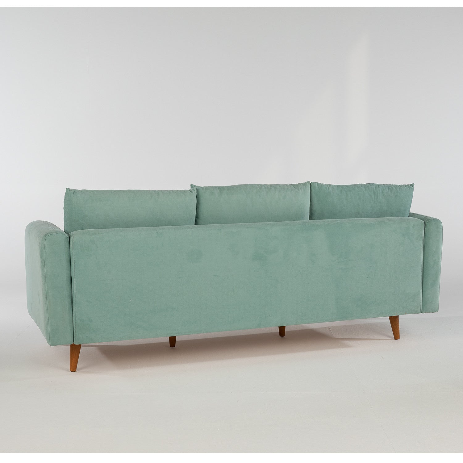 Sofia - Sea Green in Meeresgrün präsentiert im Onlineshop von KAQTU Design AG. 3er Sofa ist von Atelier Del Sofa