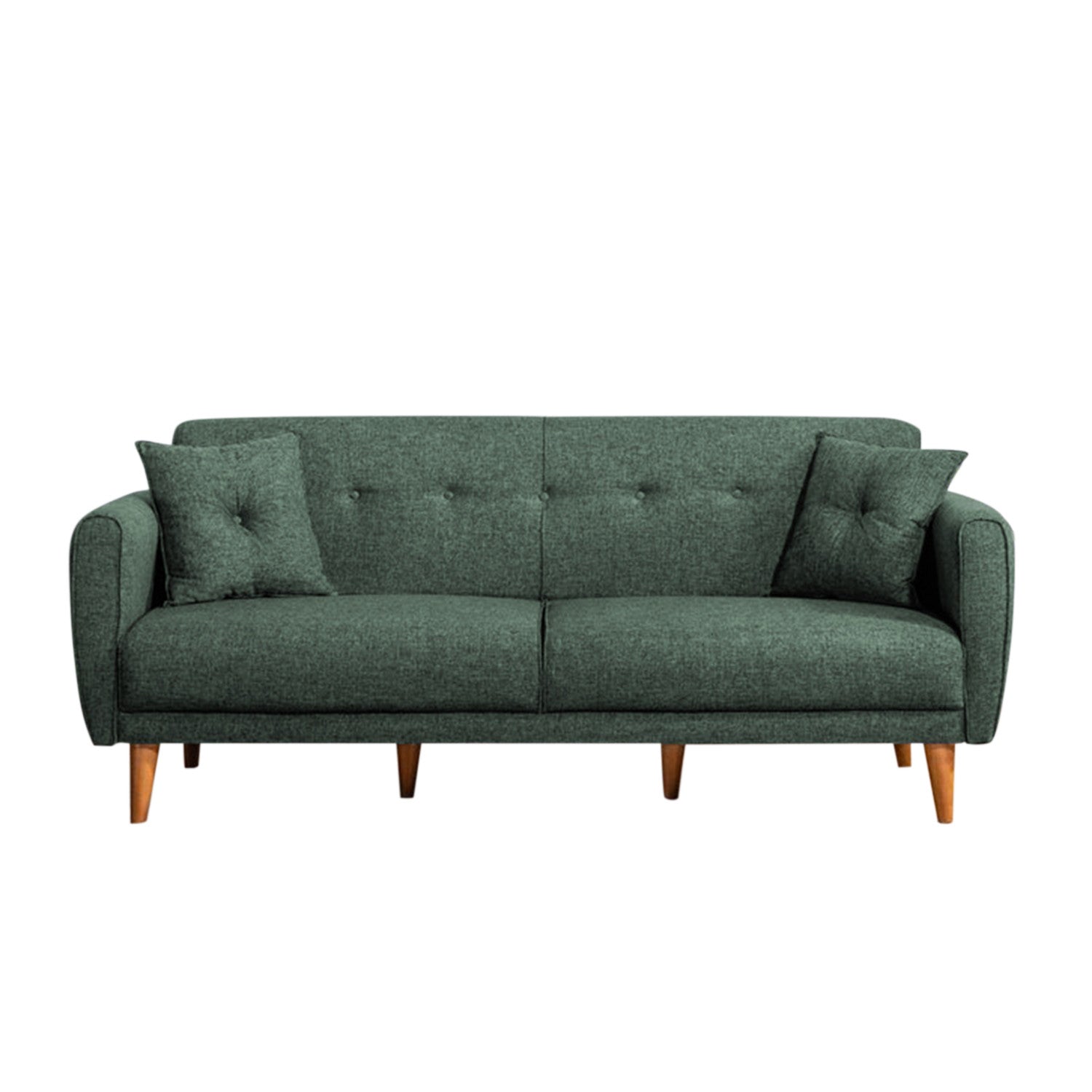 Aria - Green in Grün präsentiert im Onlineshop von KAQTU Design AG. Bettsofa ist von Atelier Del Sofa