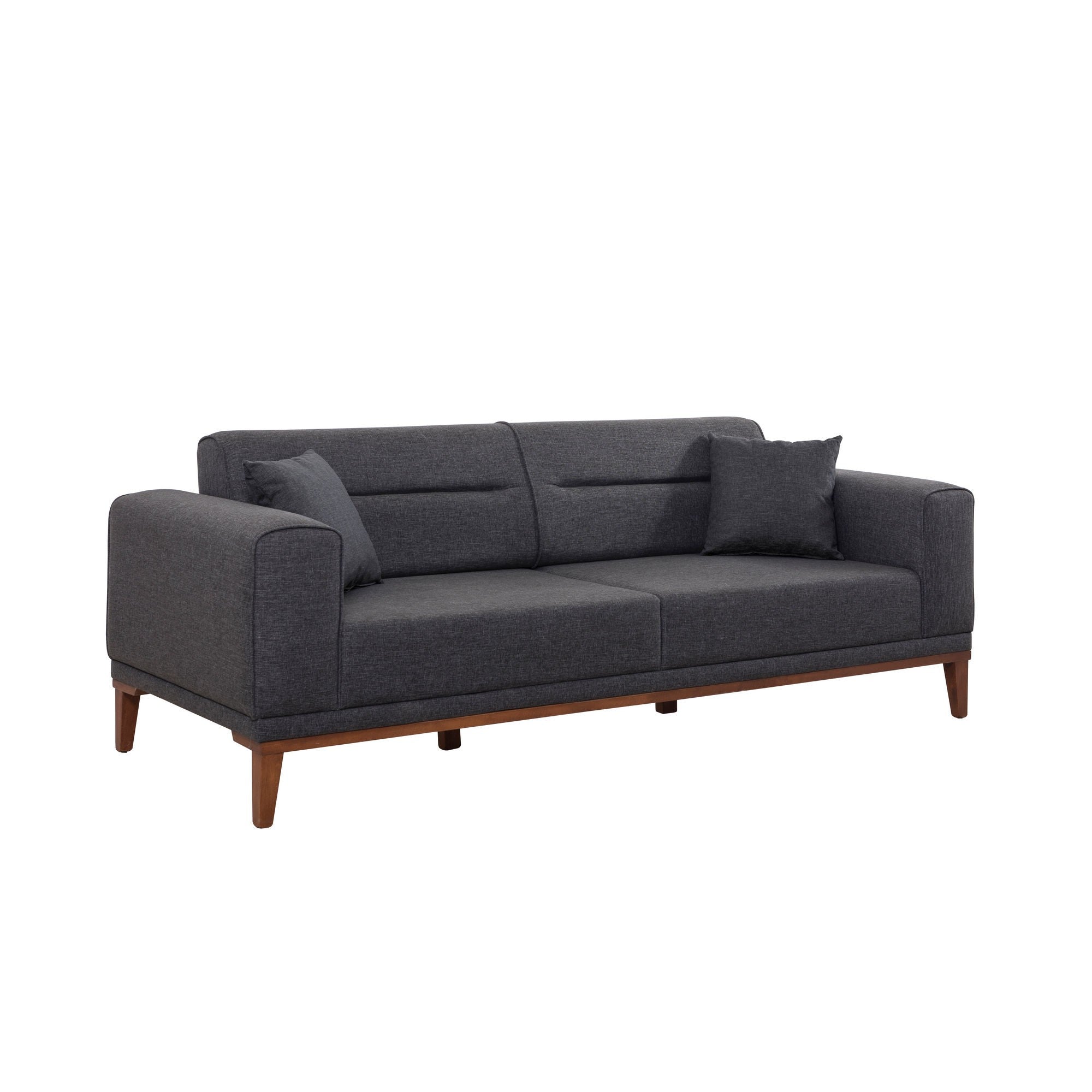 Liones - Anthracite in Anthrazit präsentiert im Onlineshop von KAQTU Design AG. Bettsofa ist von Atelier Del Sofa