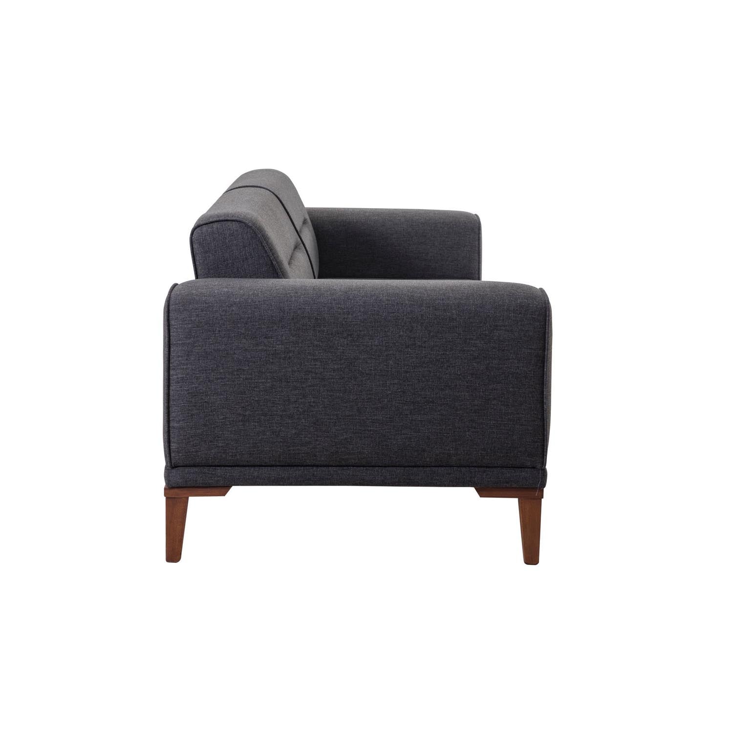 Liones - Anthracite in Anthrazit präsentiert im Onlineshop von KAQTU Design AG. Bettsofa ist von Atelier Del Sofa