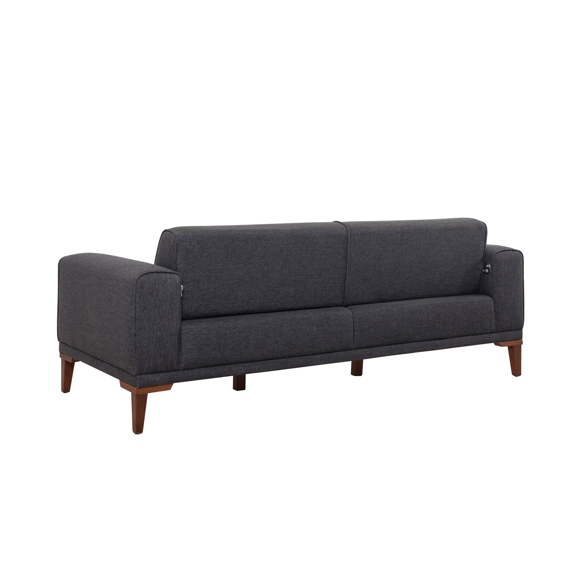 Liones - Anthracite in Anthrazit präsentiert im Onlineshop von KAQTU Design AG. Bettsofa ist von Atelier Del Sofa