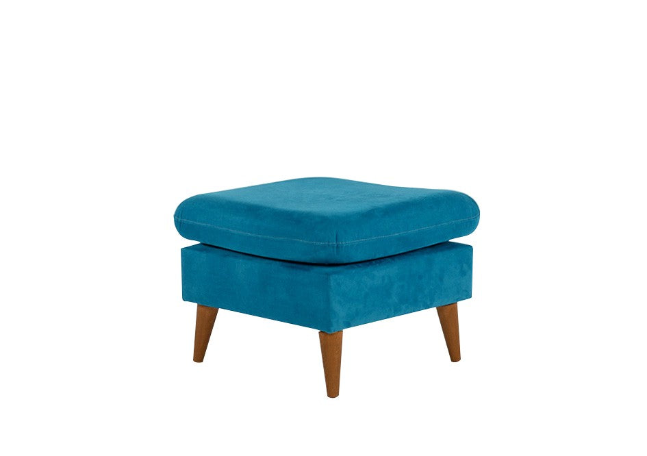 Sofia Corner Left - Dark Blue in Dunkelblau präsentiert im Onlineshop von KAQTU Design AG. Ecksofa ist von Atelier Del Sofa