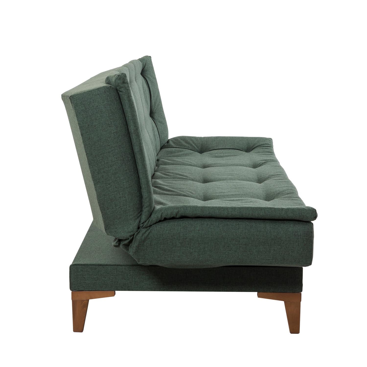 Santo - Green in Grün präsentiert im Onlineshop von KAQTU Design AG. Bettsofa ist von Atelier Del Sofa