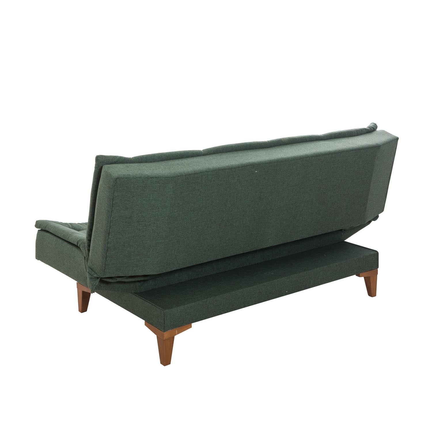 Santo - Green in Grün präsentiert im Onlineshop von KAQTU Design AG. Bettsofa ist von Atelier Del Sofa