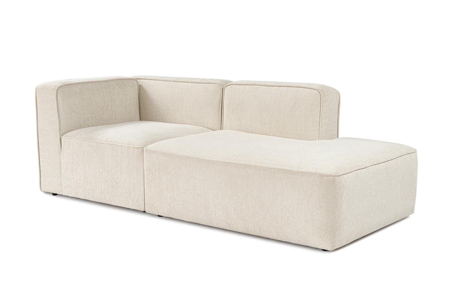 More M(M2-M3) - Cream in Sahne präsentiert im Onlineshop von KAQTU Design AG. Ecksofa ist von Atelier Del Sofa
