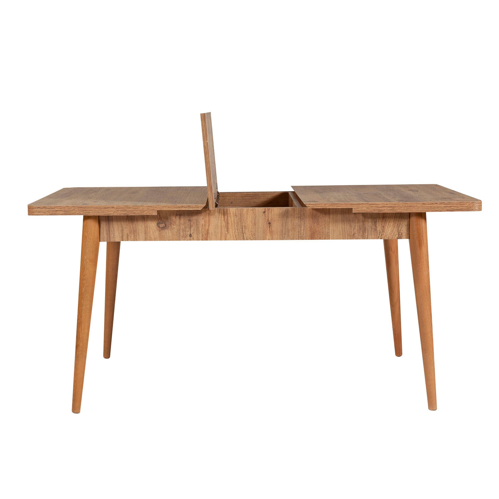 Vina 1053 - Anthracite, Atlantic in Atlantische Kiefer
 Anthrazit präsentiert im Onlineshop von KAQTU Design AG. Esstisch ist von Hanah Home