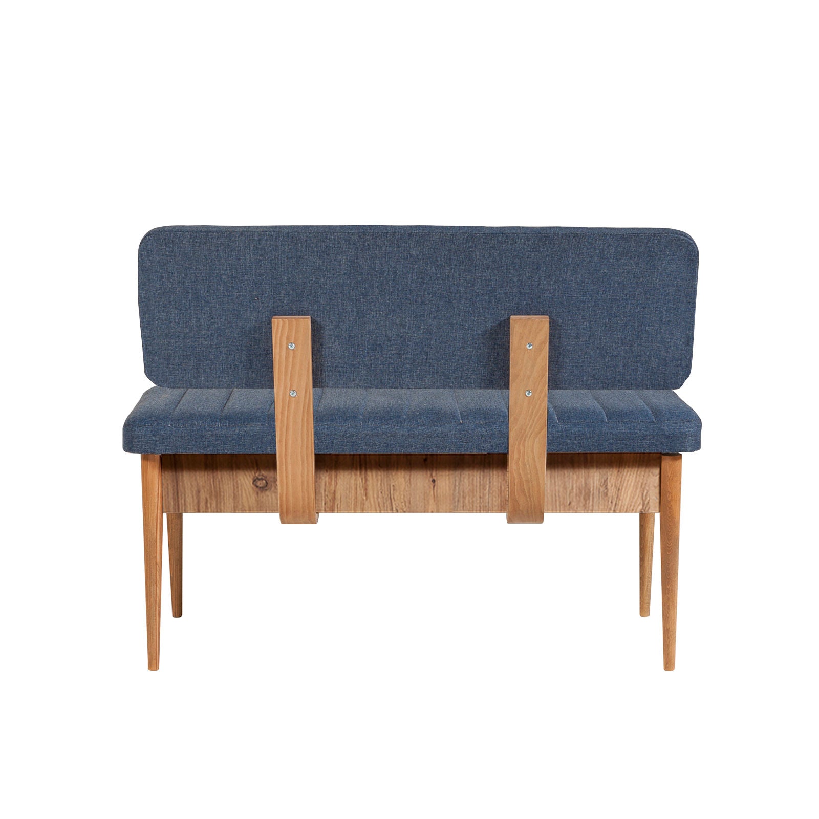 Vina Atlantic Dark Blue in Atlantische Kiefer Dunkelblau präsentiert im Onlineshop von KAQTU Design AG. Esstisch ist von Hanah Home