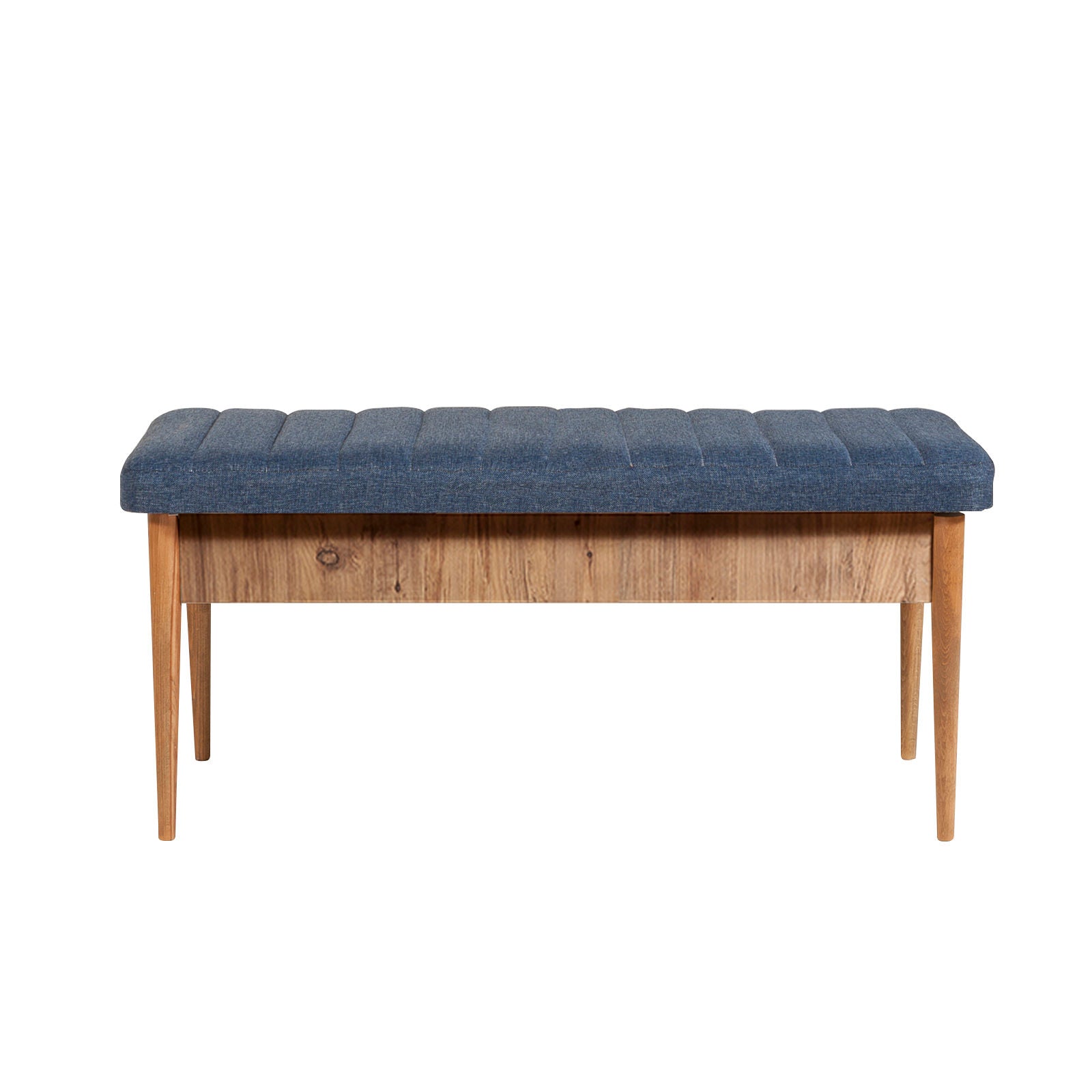 Vina Atlantic Dark Blue in Atlantische Kiefer Dunkelblau präsentiert im Onlineshop von KAQTU Design AG. Esstisch ist von Hanah Home