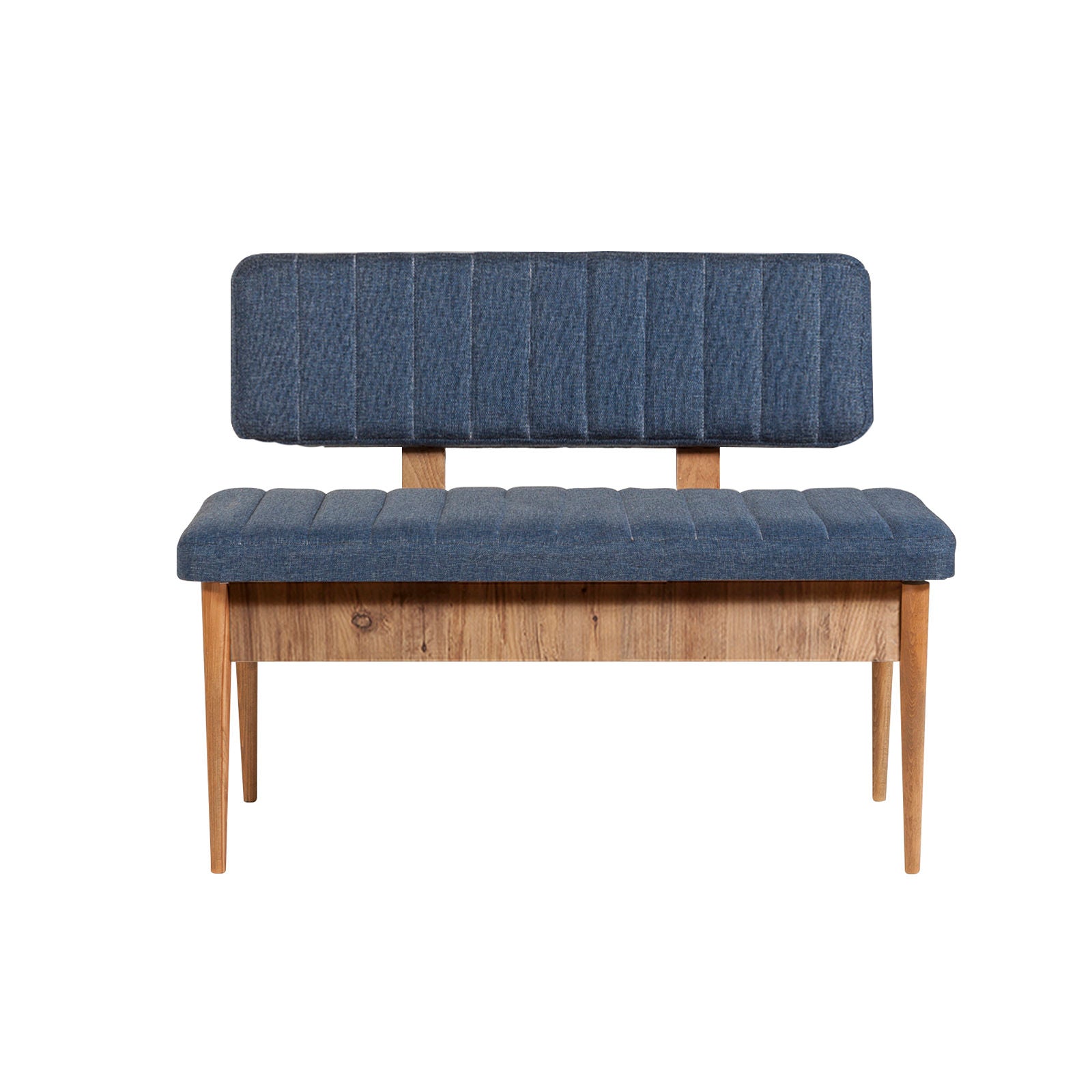 Vina Atlantic Dark Blue in Atlantische Kiefer Dunkelblau präsentiert im Onlineshop von KAQTU Design AG. Esstisch ist von Hanah Home