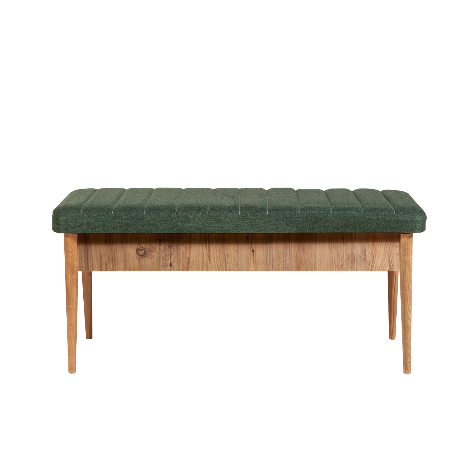 Vina 1070 - Green, Atlantic in Atlantische Kiefer Grün präsentiert im Onlineshop von KAQTU Design AG. Esstisch ist von Hanah Home