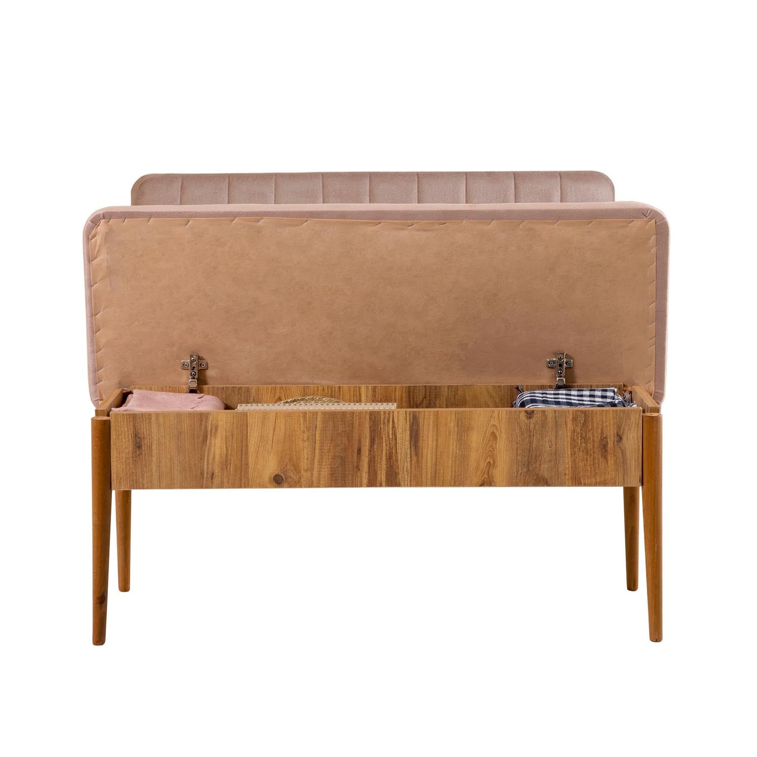Vina Bank - Atlantic Pine, Stone in Atlantische Kiefer Stein präsentiert im Onlineshop von KAQTU Design AG. Sitzbank ist von Hanah Home