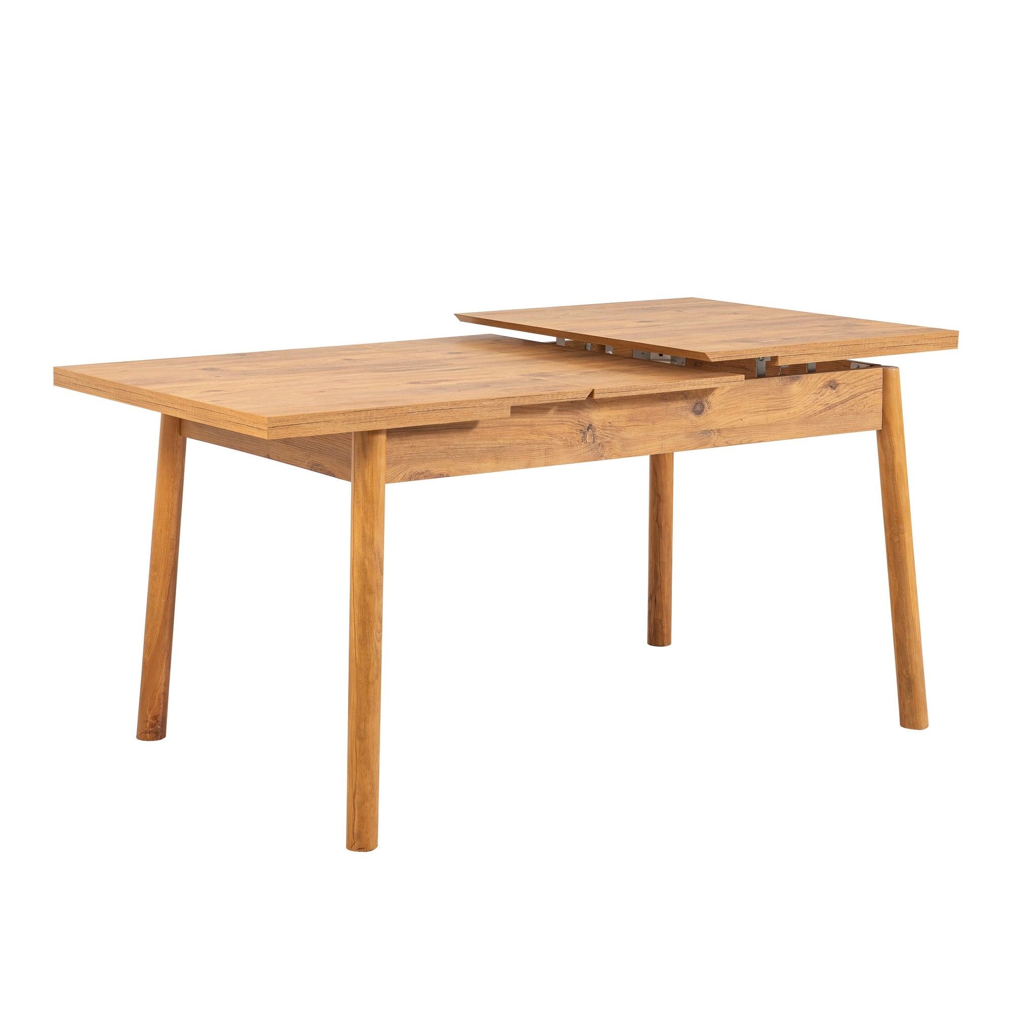 Santiago Masa Atlantic in Atlantische Kiefer präsentiert im Onlineshop von KAQTU Design AG. Esstisch ist von Hanah Home