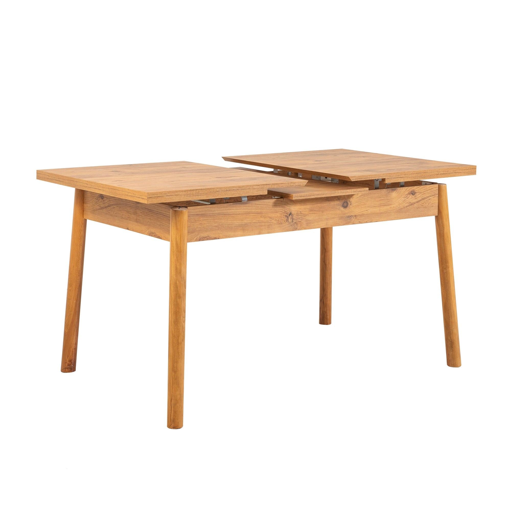 Santiago Masa Atlantic in Atlantische Kiefer präsentiert im Onlineshop von KAQTU Design AG. Esstisch ist von Hanah Home