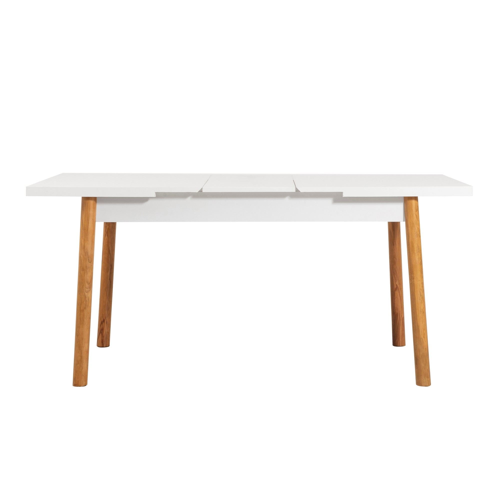 Santiago Masa Atlantic White in Atlantische Kiefer Weiss präsentiert im Onlineshop von KAQTU Design AG. Esstisch ist von Hanah Home