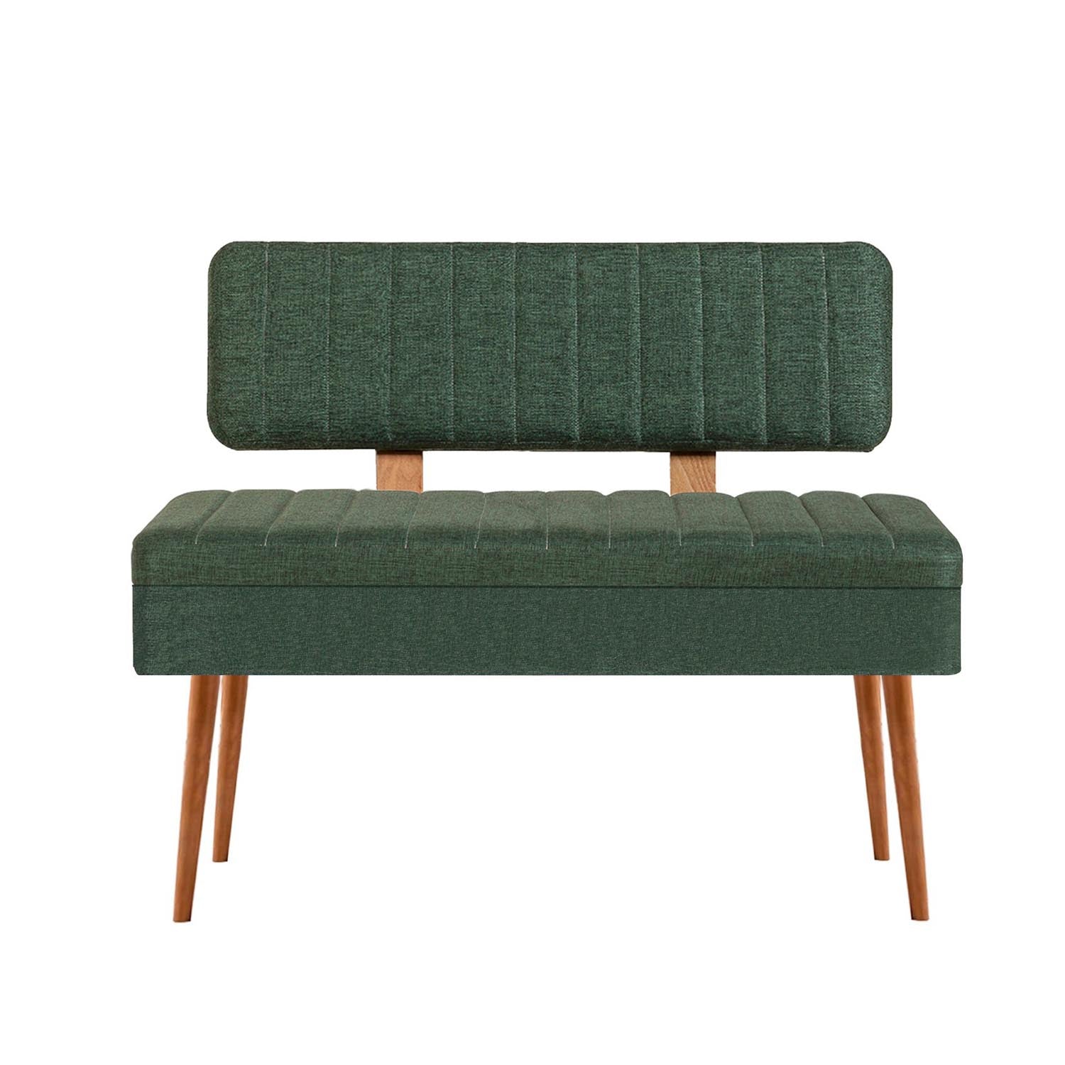 Vina 1070 - 4 - Atlantic, Green in Atlantische Kiefer Grün präsentiert im Onlineshop von KAQTU Design AG. Esstisch ist von Hanah Home