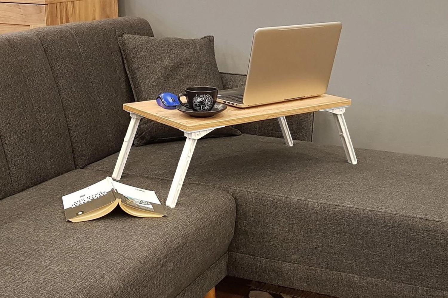 Gusto - Atlantic in Atlantische Kiefer Weiss präsentiert im Onlineshop von KAQTU Design AG. Schreibtisch ist von Hanah Home