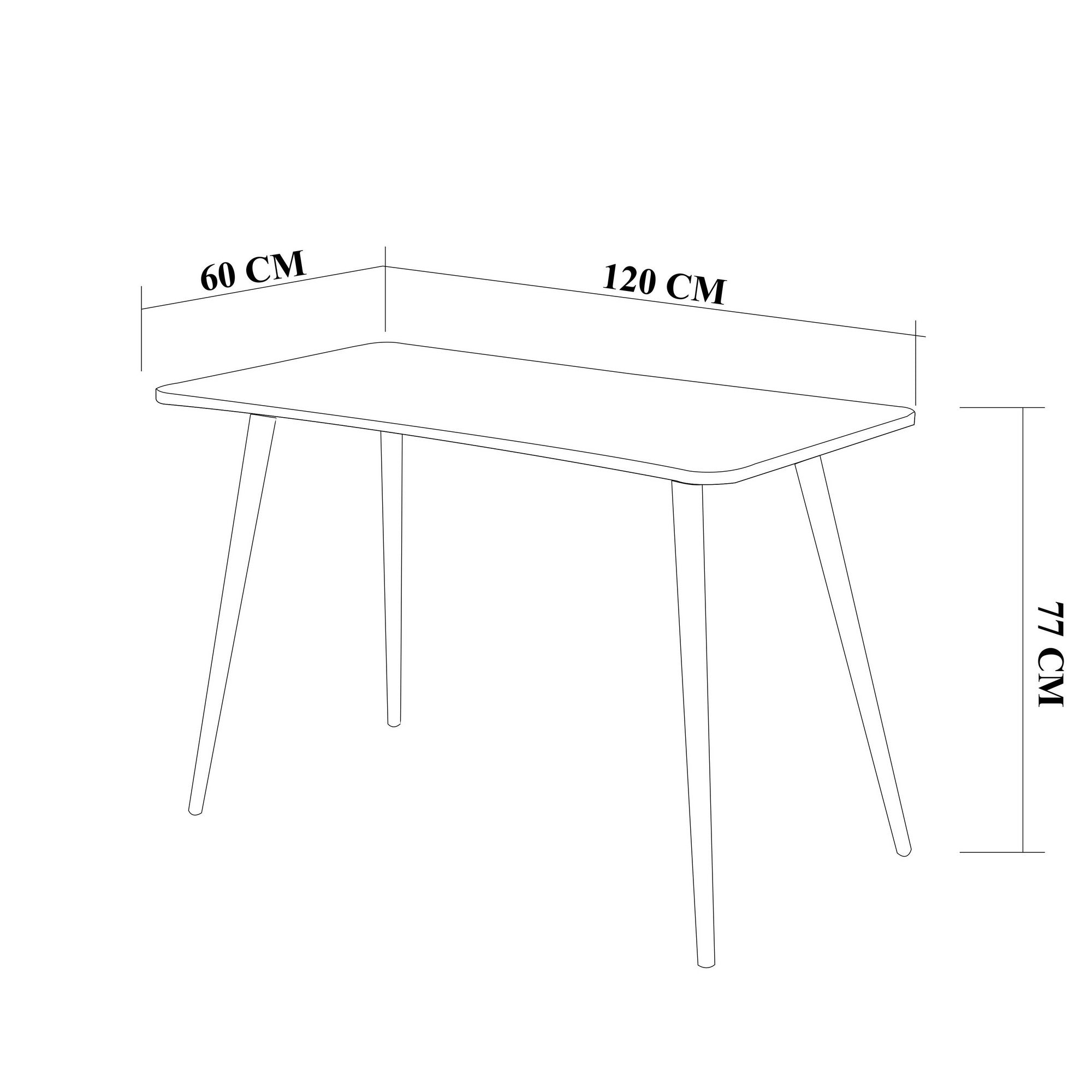 Fabio - Atlantic in Atlantische Kiefer präsentiert im Onlineshop von KAQTU Design AG. Schreibtisch ist von Hanah Home