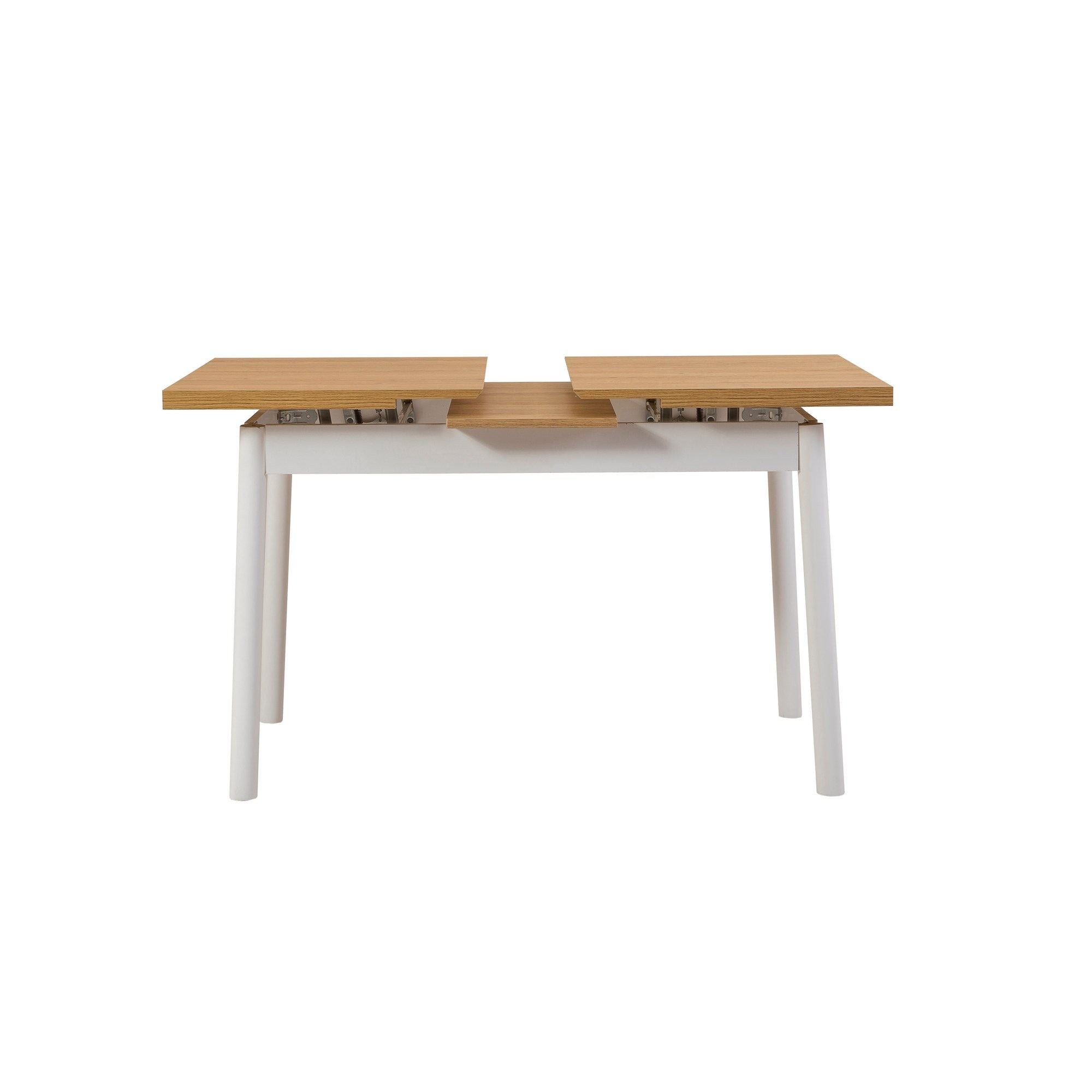 Oliver Open - Karina White in Weiss präsentiert im Onlineshop von KAQTU Design AG. Esstisch ist von Hanah Home