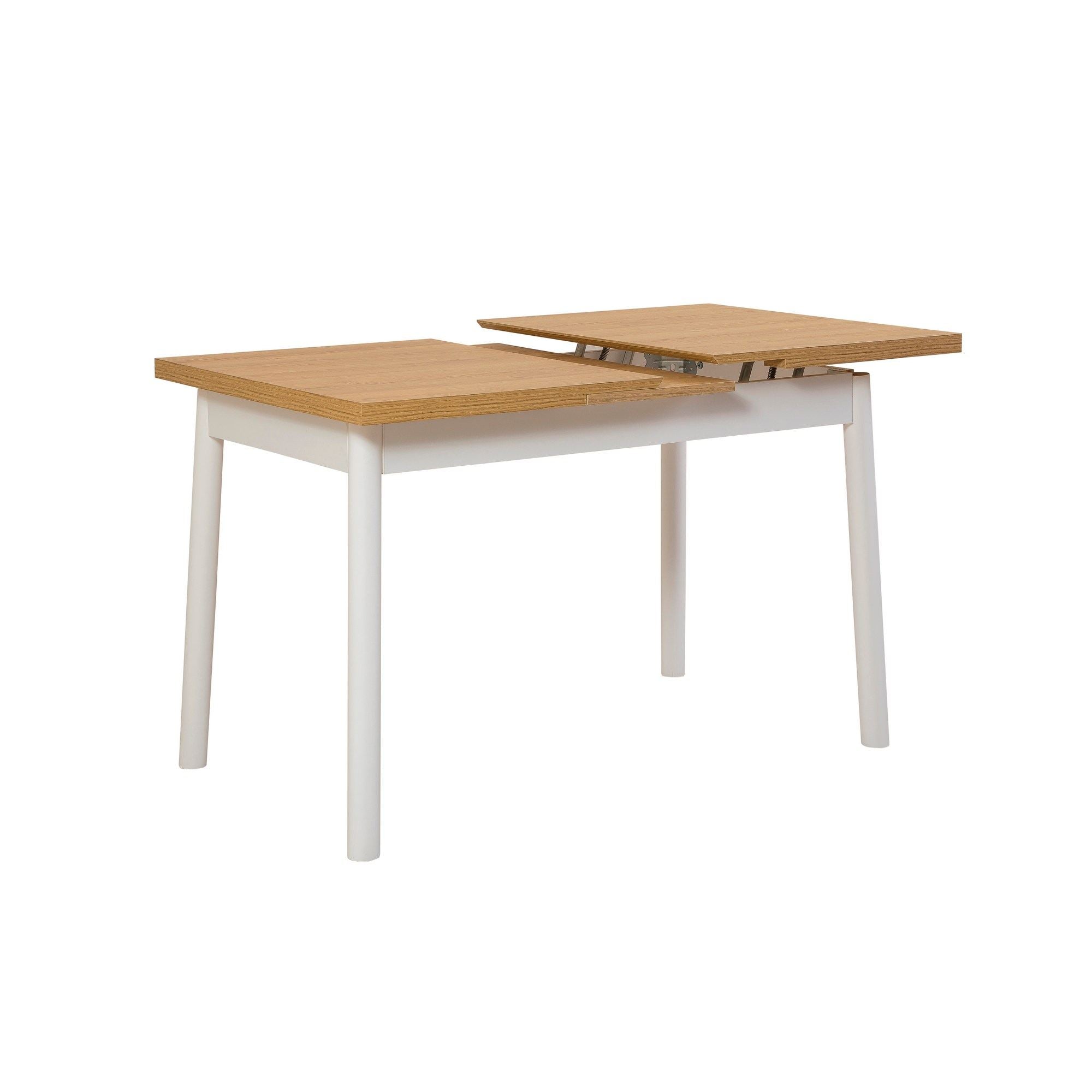 Oliver Open - Karina White in Weiss präsentiert im Onlineshop von KAQTU Design AG. Esstisch ist von Hanah Home