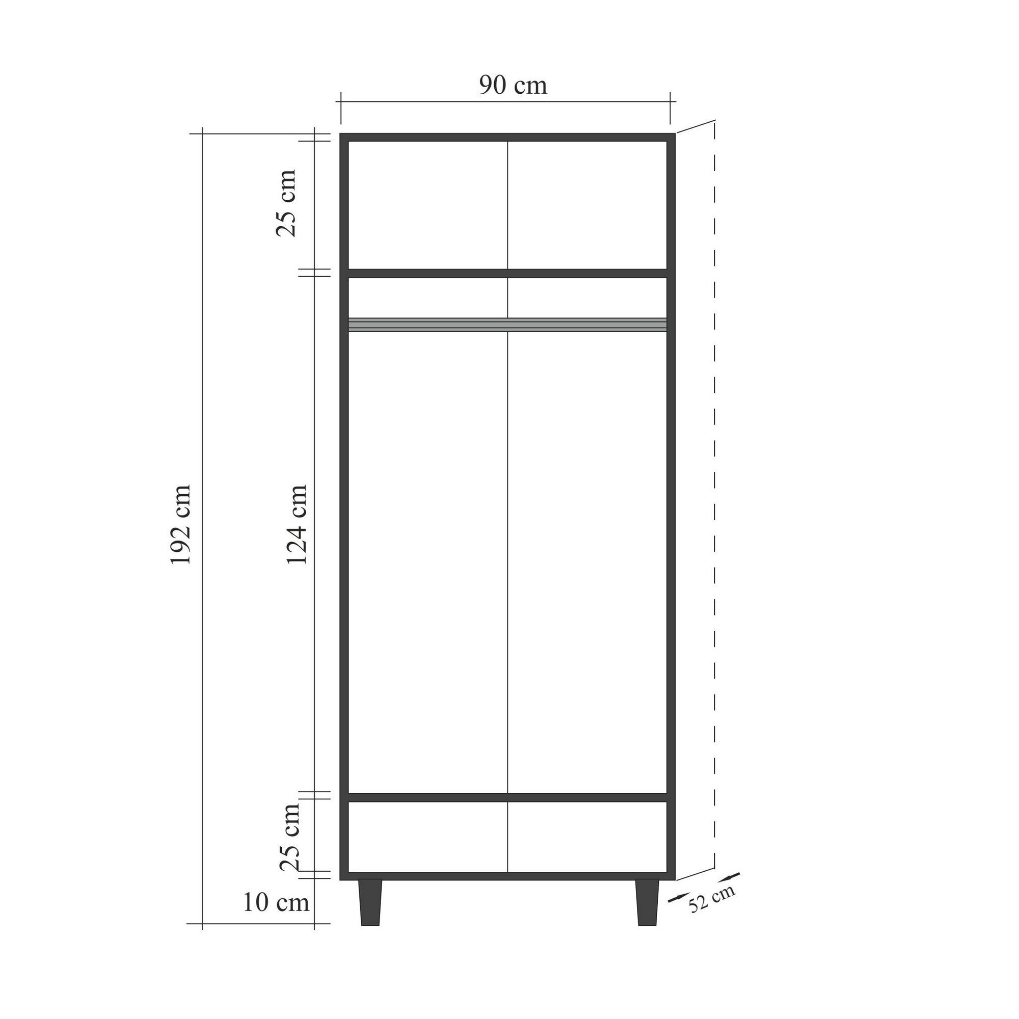 Lidya 2 -977 in Sonomo präsentiert im Onlineshop von KAQTU Design AG. Garderobe ist von Hanah Home