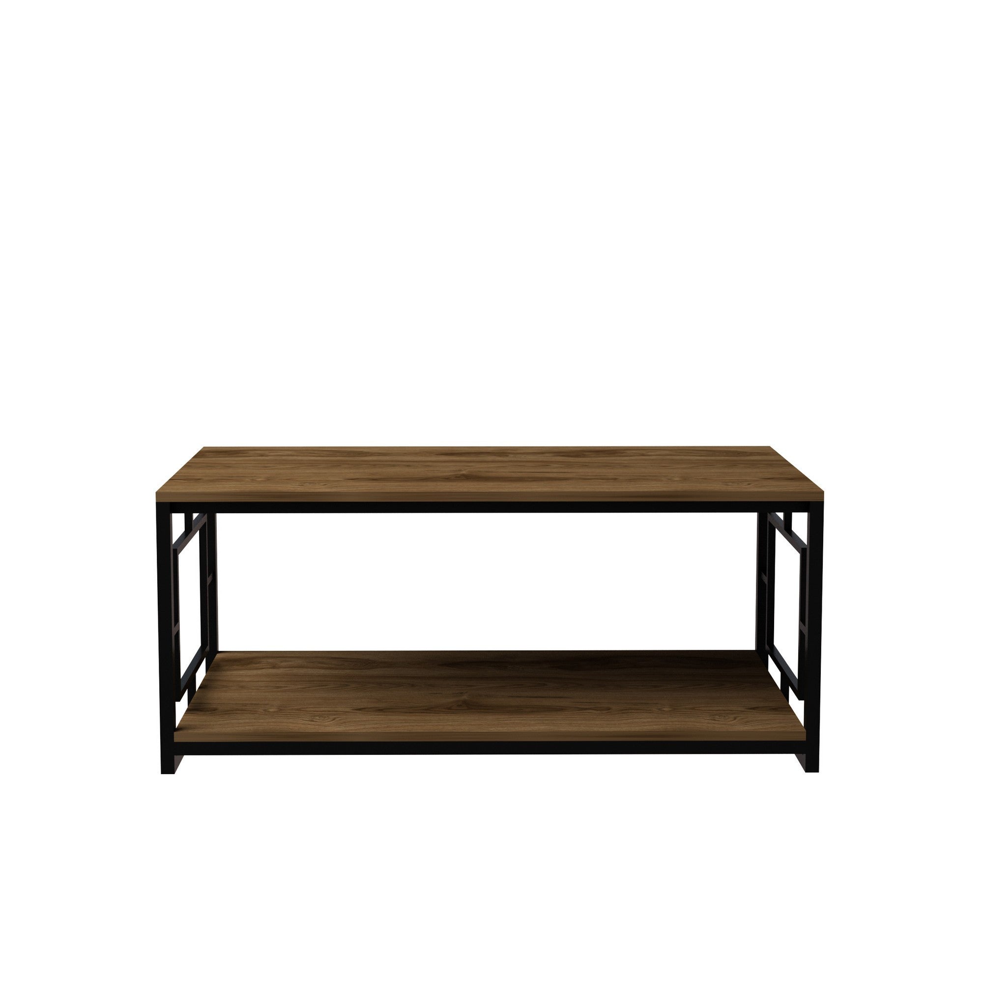 Kelvin - Black in Walnuss Schwarz präsentiert im Onlineshop von KAQTU Design AG. Beistelltisch ist von Hanah Home