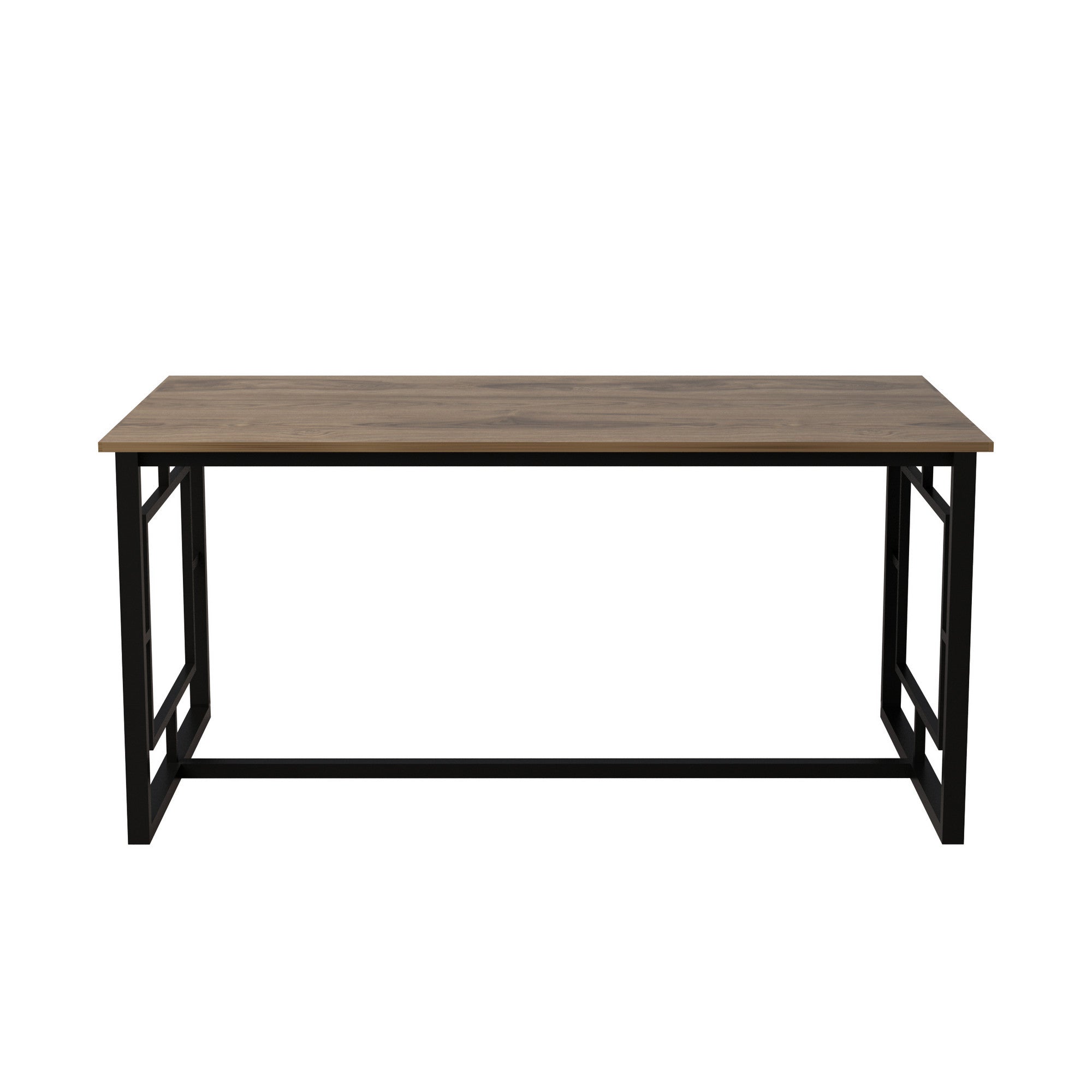 Alin - Black in Walnuss Schwarz präsentiert im Onlineshop von KAQTU Design AG. Esstisch ist von Hanah Home