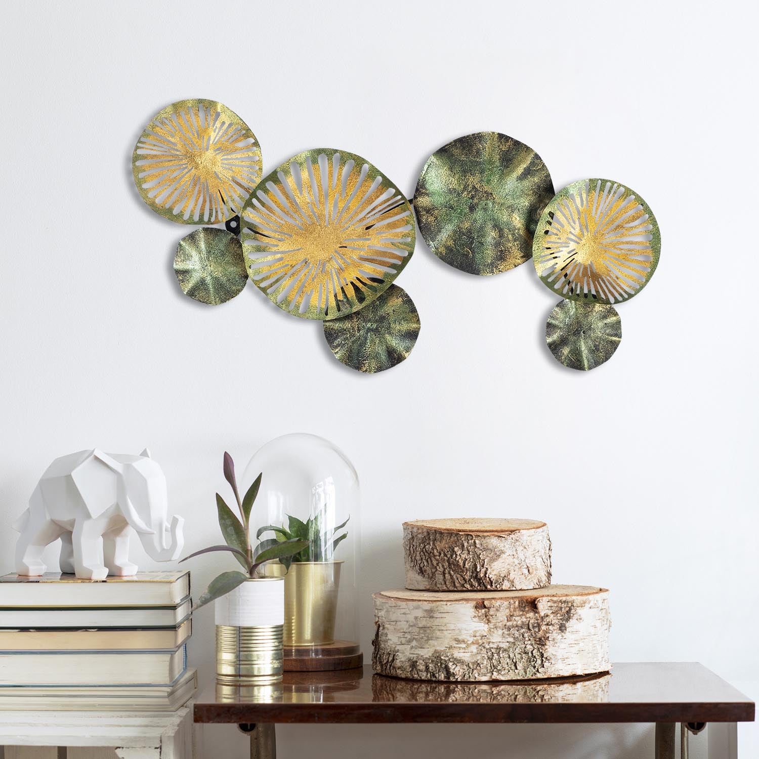 Metal Art in Mehrfarbig präsentiert im Onlineshop von KAQTU Design AG. Wanddeko ist von Wallity
